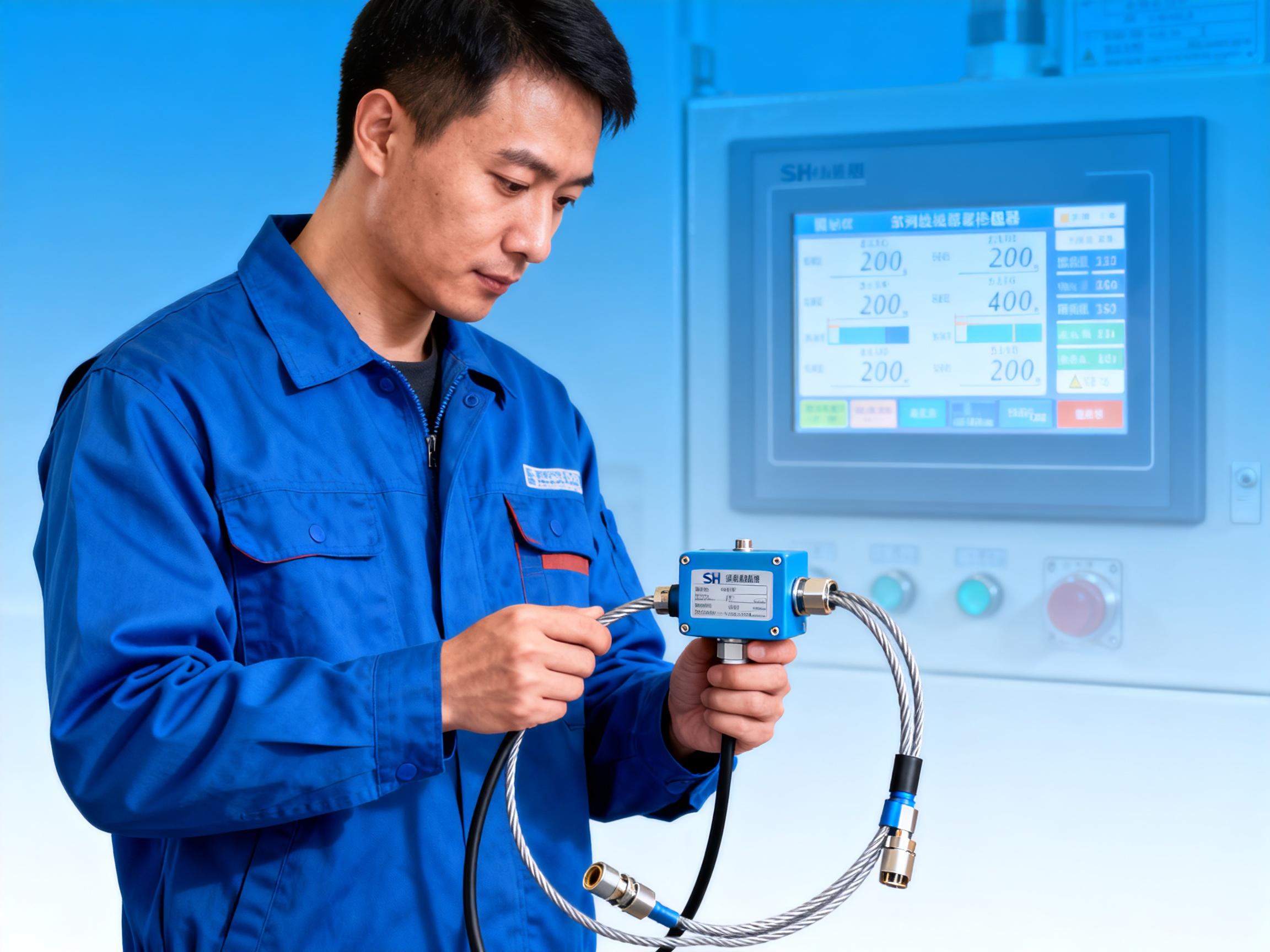 Secrets to Extending Displacement Sensor Service Life：Key Maintenance Points for SH Series Draw-Wire Electronic Rulers