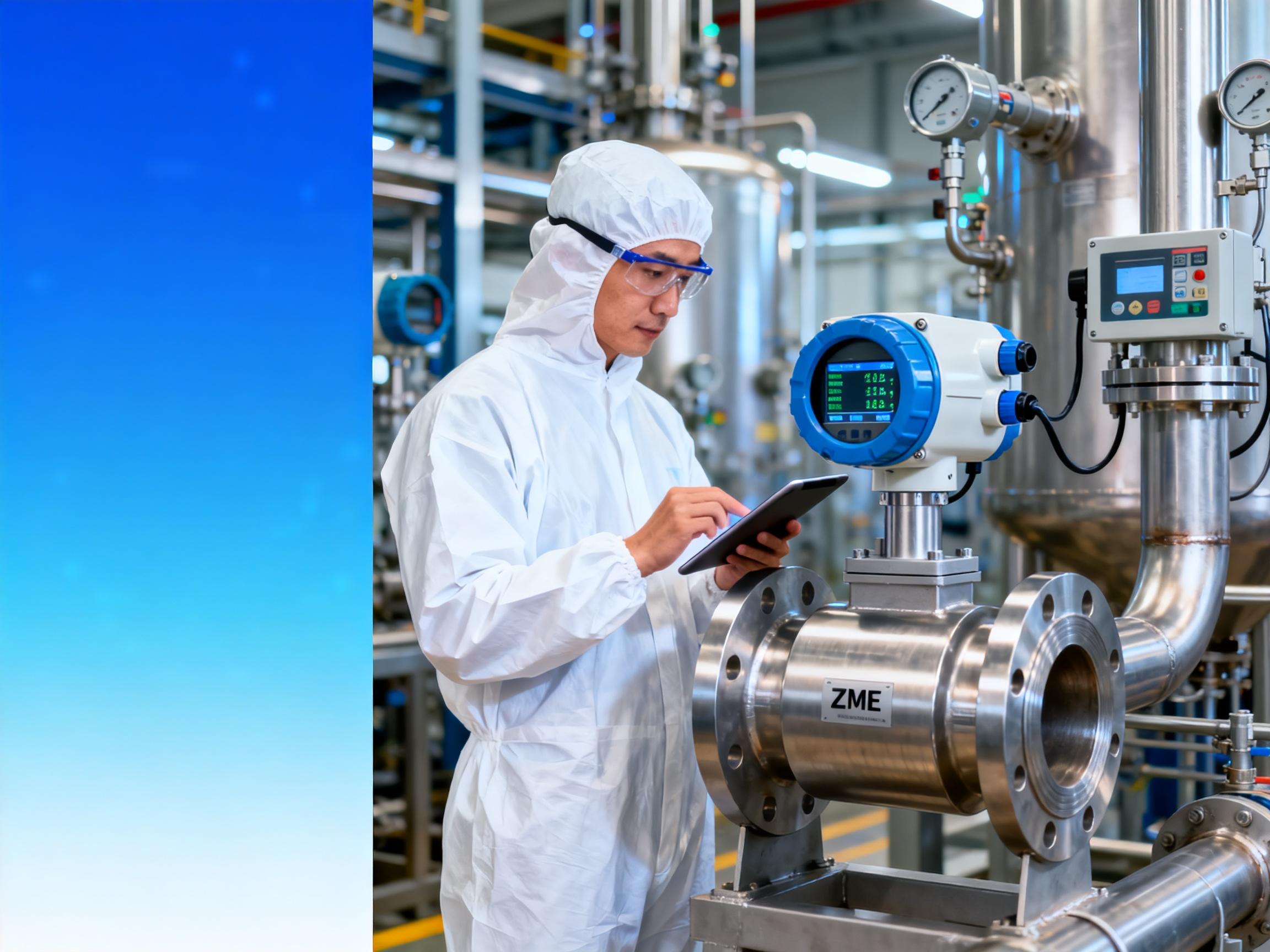 ZME electromagnetic flow meter vs traditional flow meter：Why should chemical enterprises upgrade？