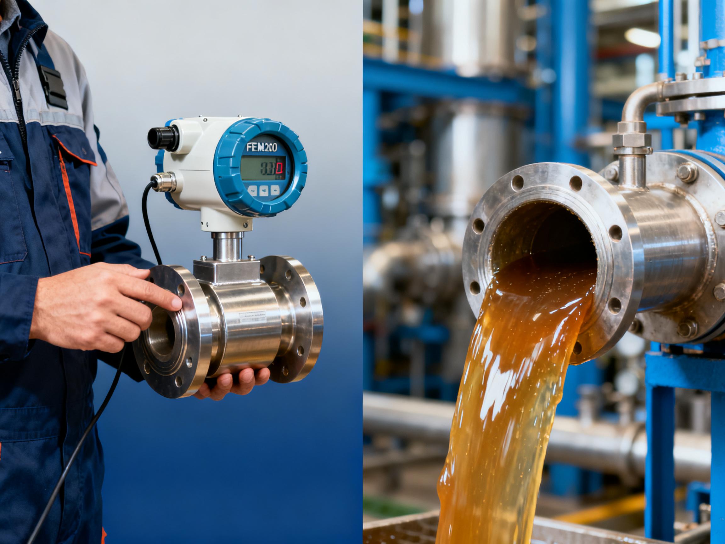 How does FEM2000 electromagnetic flowmeter measure high-viscosity media accurately？A must-read for technical evaluation！
