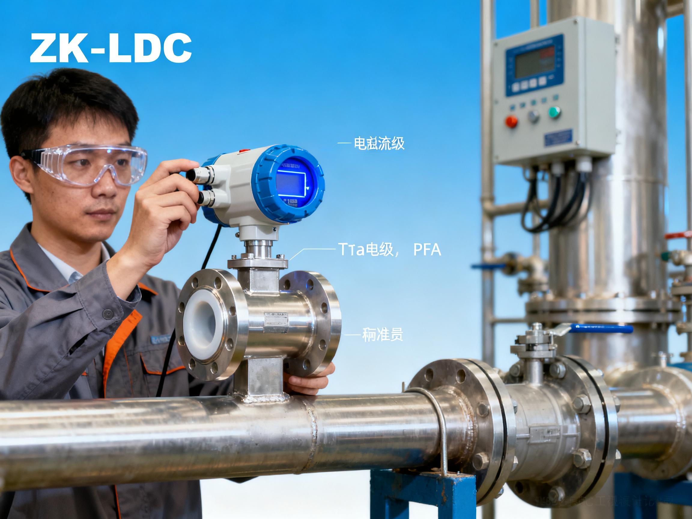 Procurement Guide: Three Key Selection Parameters for ZK-LDC Electromagnetic Flow Meters in the Chemical Industry