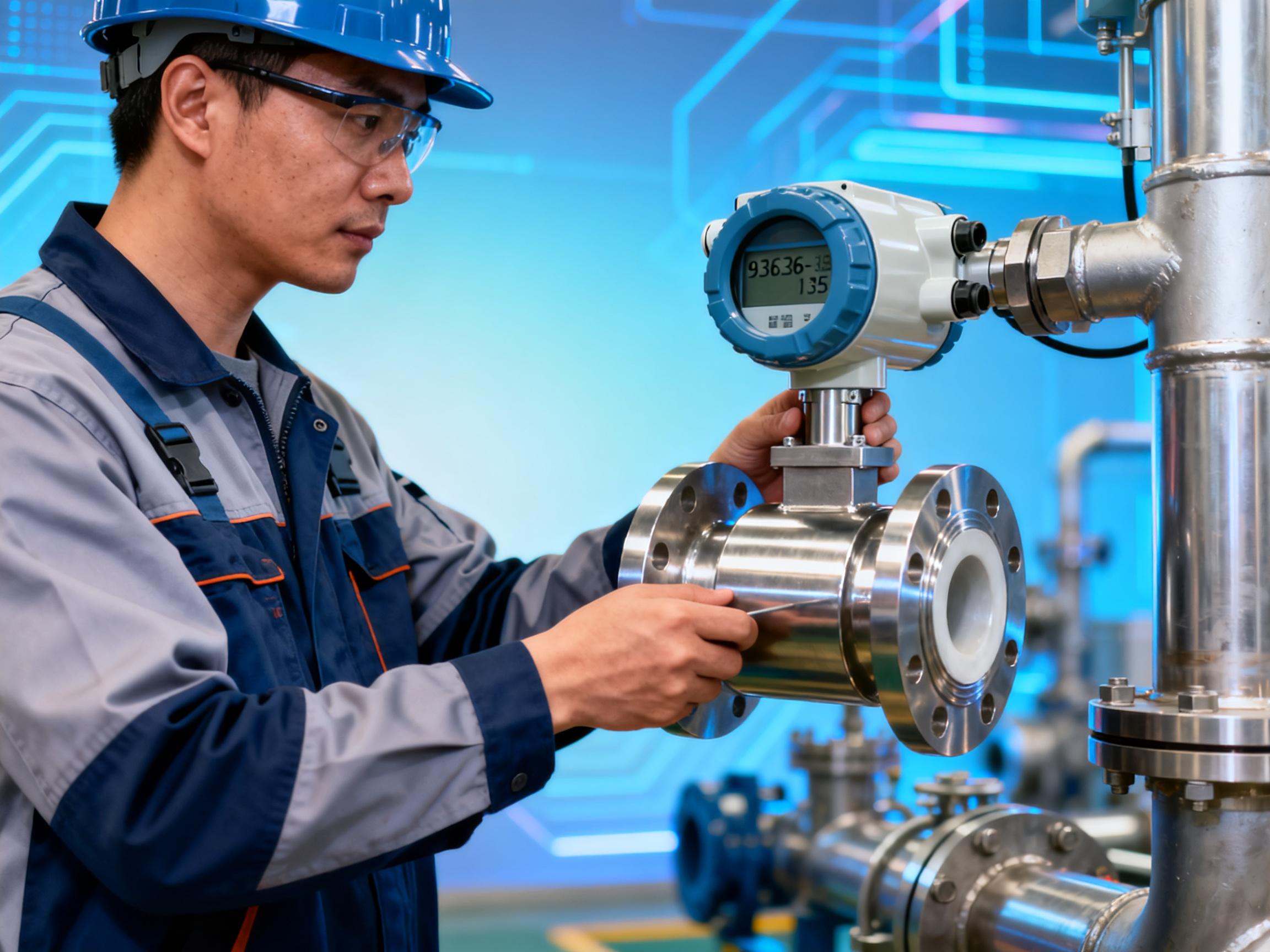 Can the 93636-135 electromagnetic flowmeter save 30% in costs compared with traditional flowmeters?
