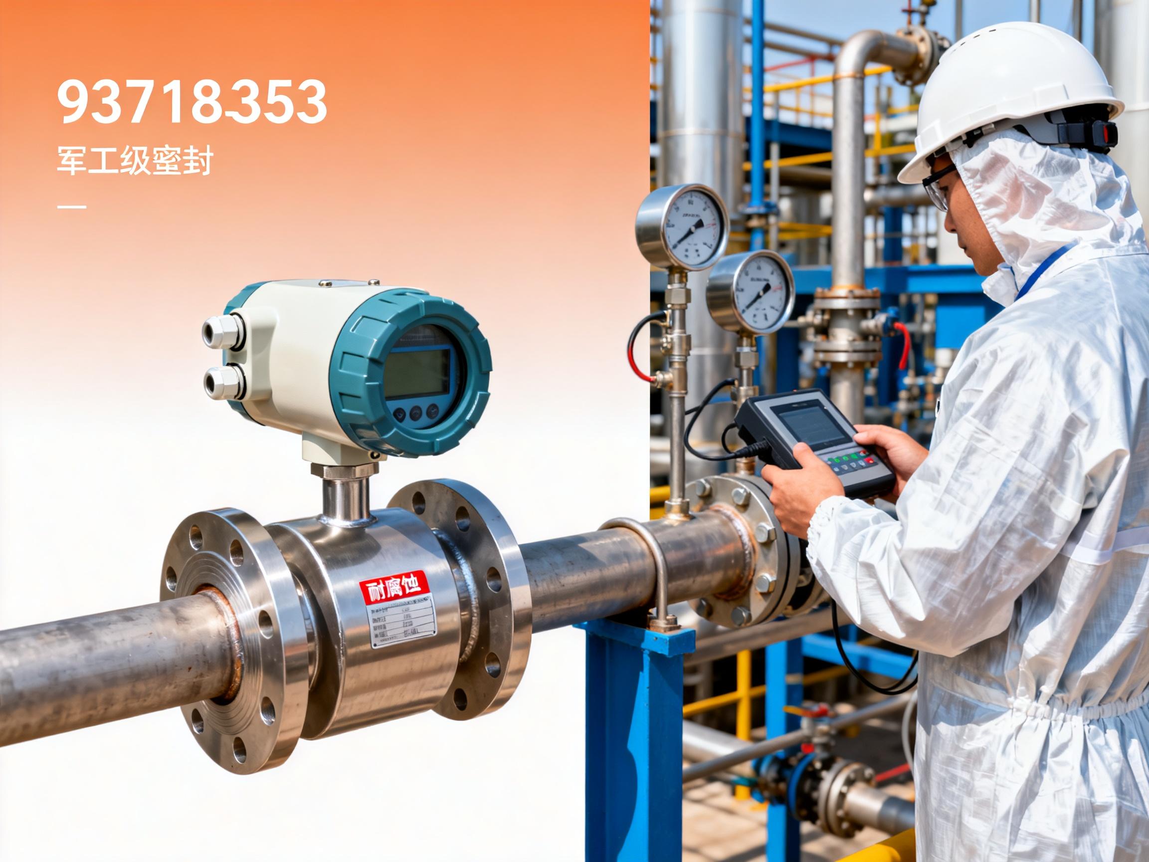 5 Key Application Advantages of the 93718-353 Electromagnetic Flowmeter in the Chemical Industry