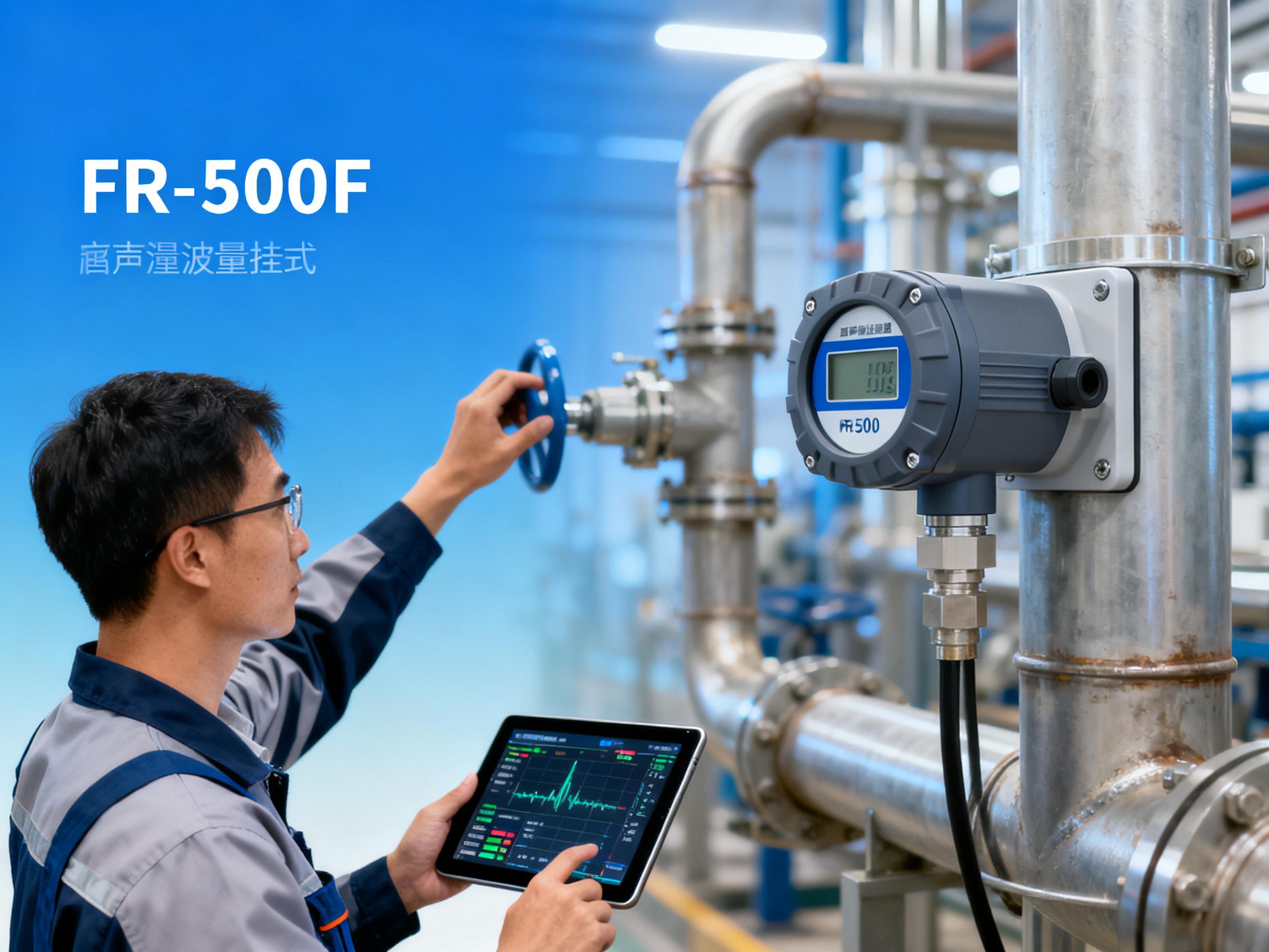 FR-500F Wall-Mounted Ultrasonic Flow Sensor: How to Achieve the Perfect Combination of High Accuracy and Portability?