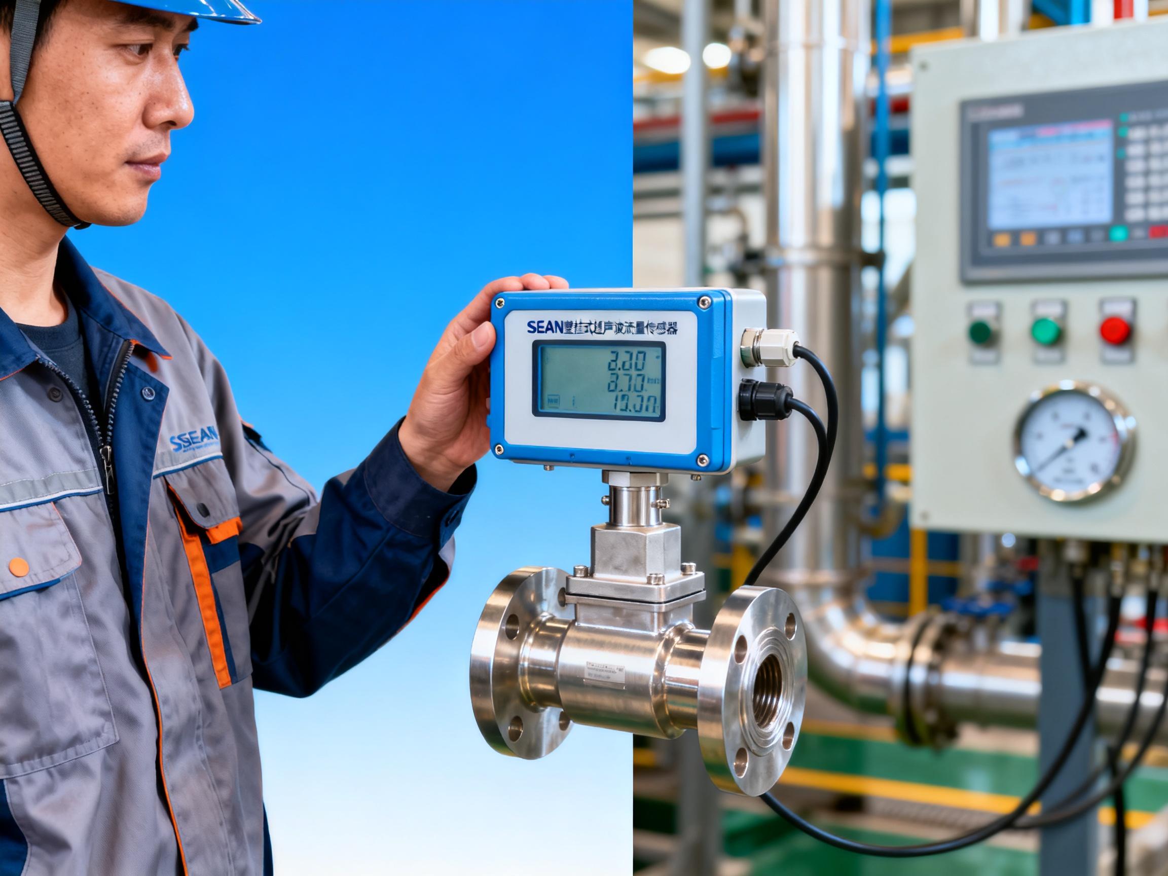 SEAN Wall-Mounted Ultrasonic Flow Sensor: Industry Case Sharing and Efficiency Improvement Solutions
