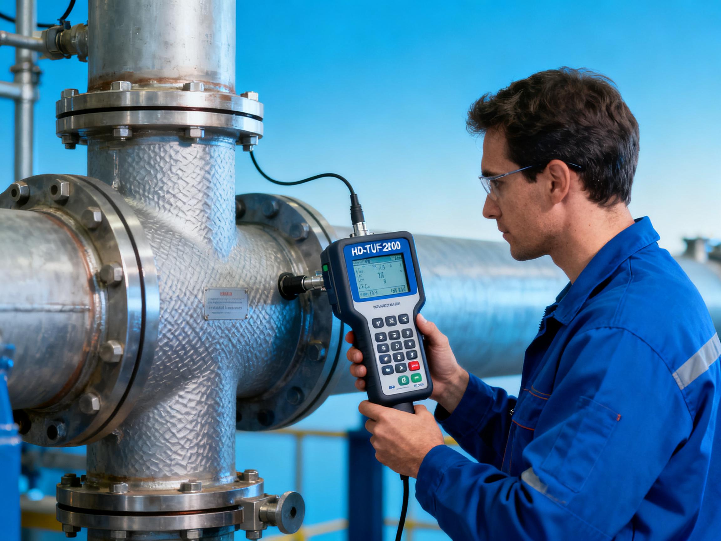 HD-TUF-2000 Handheld Ultrasonic Transmitter: Why Has It Become the Preferred Choice for Industrial Flow Monitoring?
