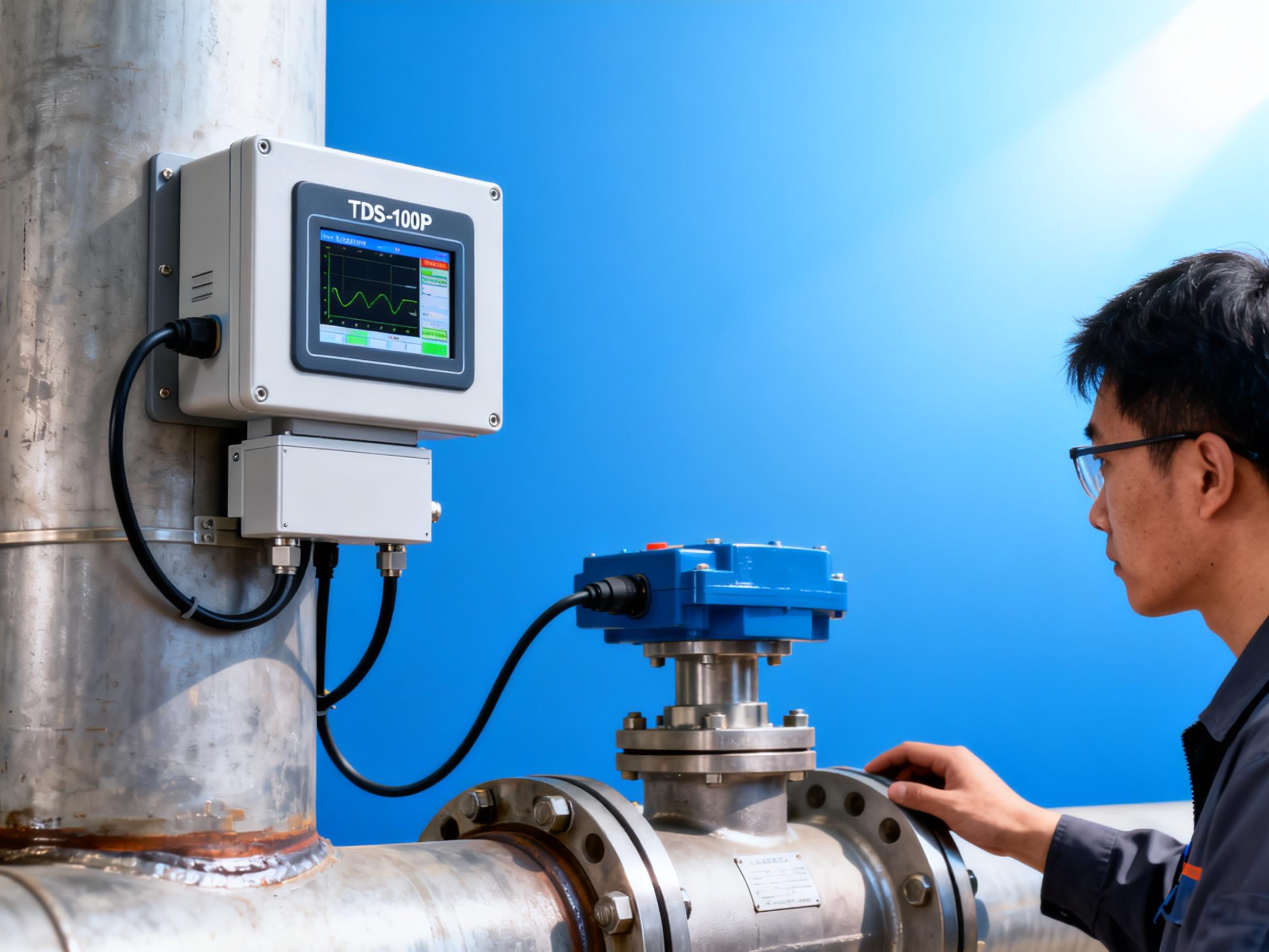 How Can the TDS-100P Wall-Mounted Ultrasonic Flow Sensor Improve Industrial Field Inspection Efficiency?
