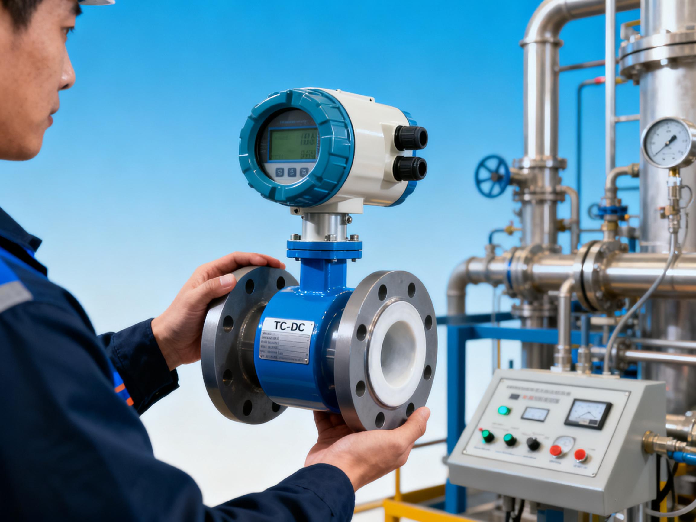 TC-CDC electromagnetic flowmeter vs traditional instruments: comparison of 3 sets of measured data reveals performance differences