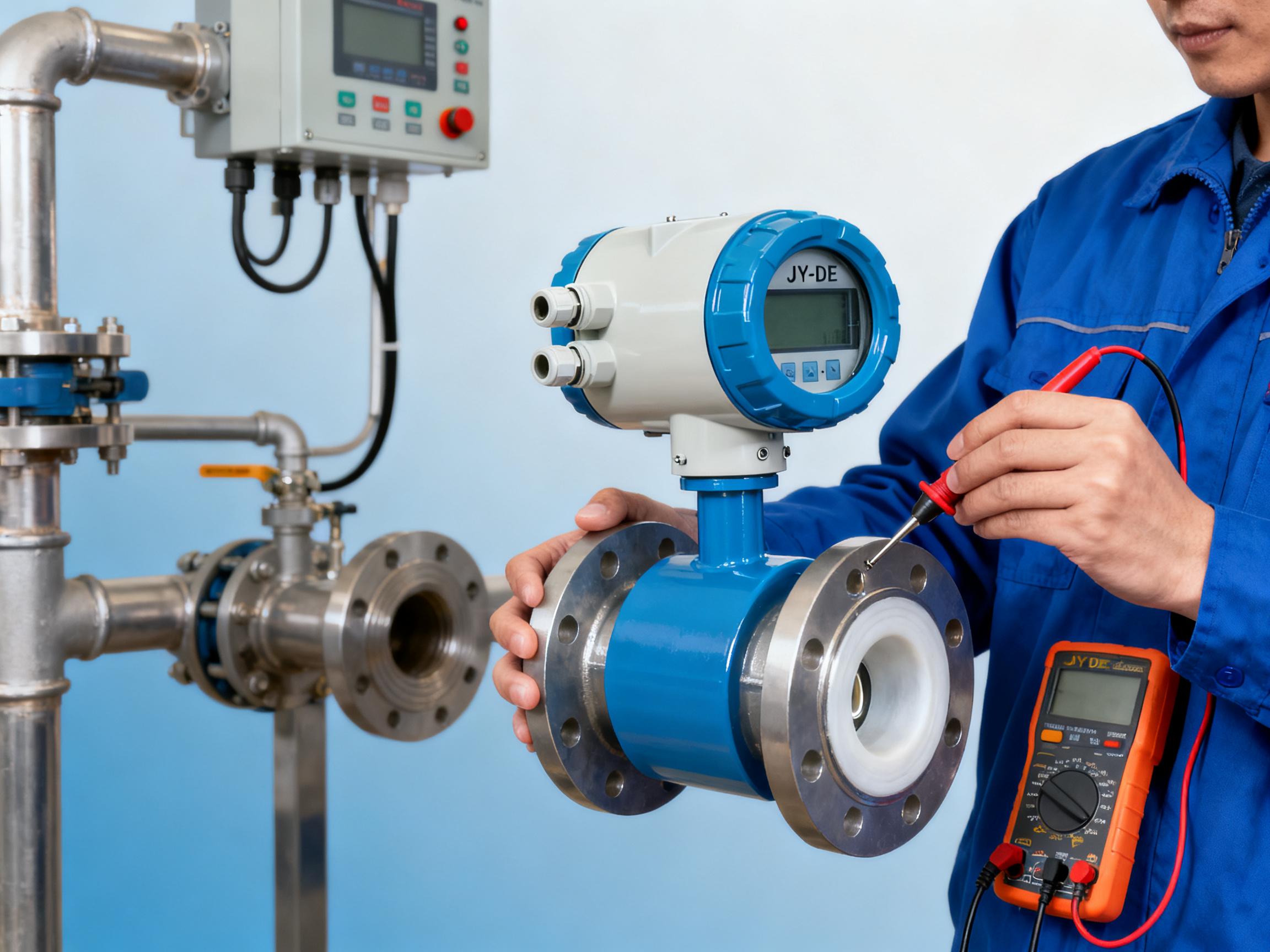 Common Faults of JY-LDE Electromagnetic Flowmeters and Quick Solutions