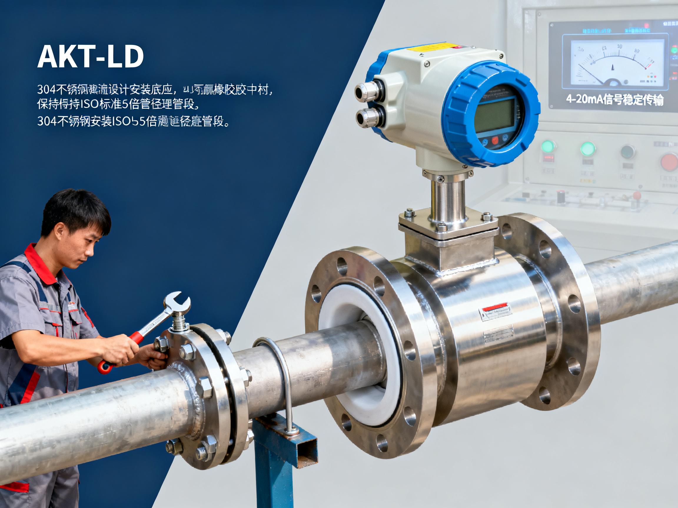 AKT-LD Electromagnetic Flowmeter Installation Precautions, Avoid 90% of Common Problems