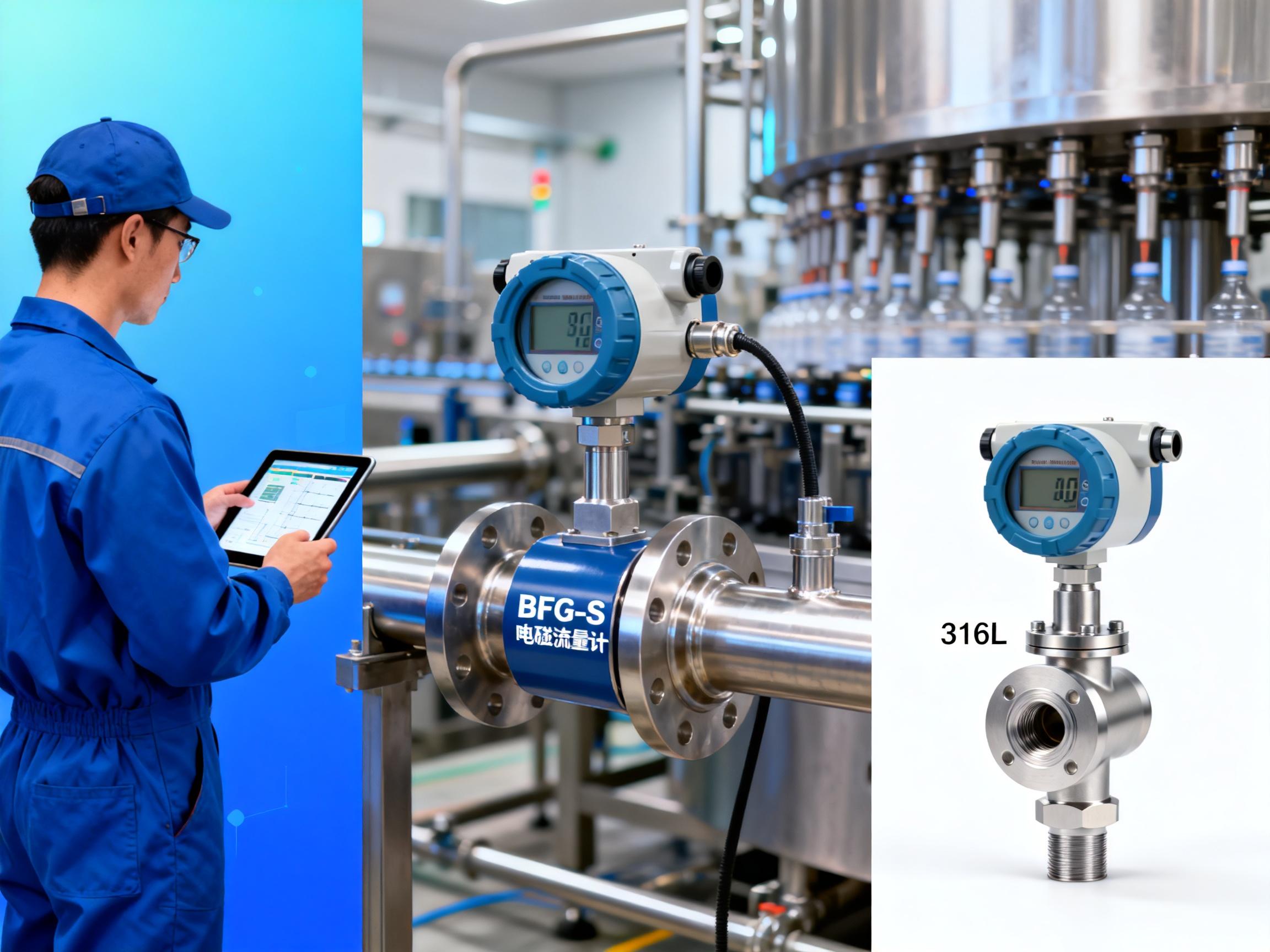 3 Successful Case Studies of BFG-S Electromagnetic Flowmeters in the Food Industry