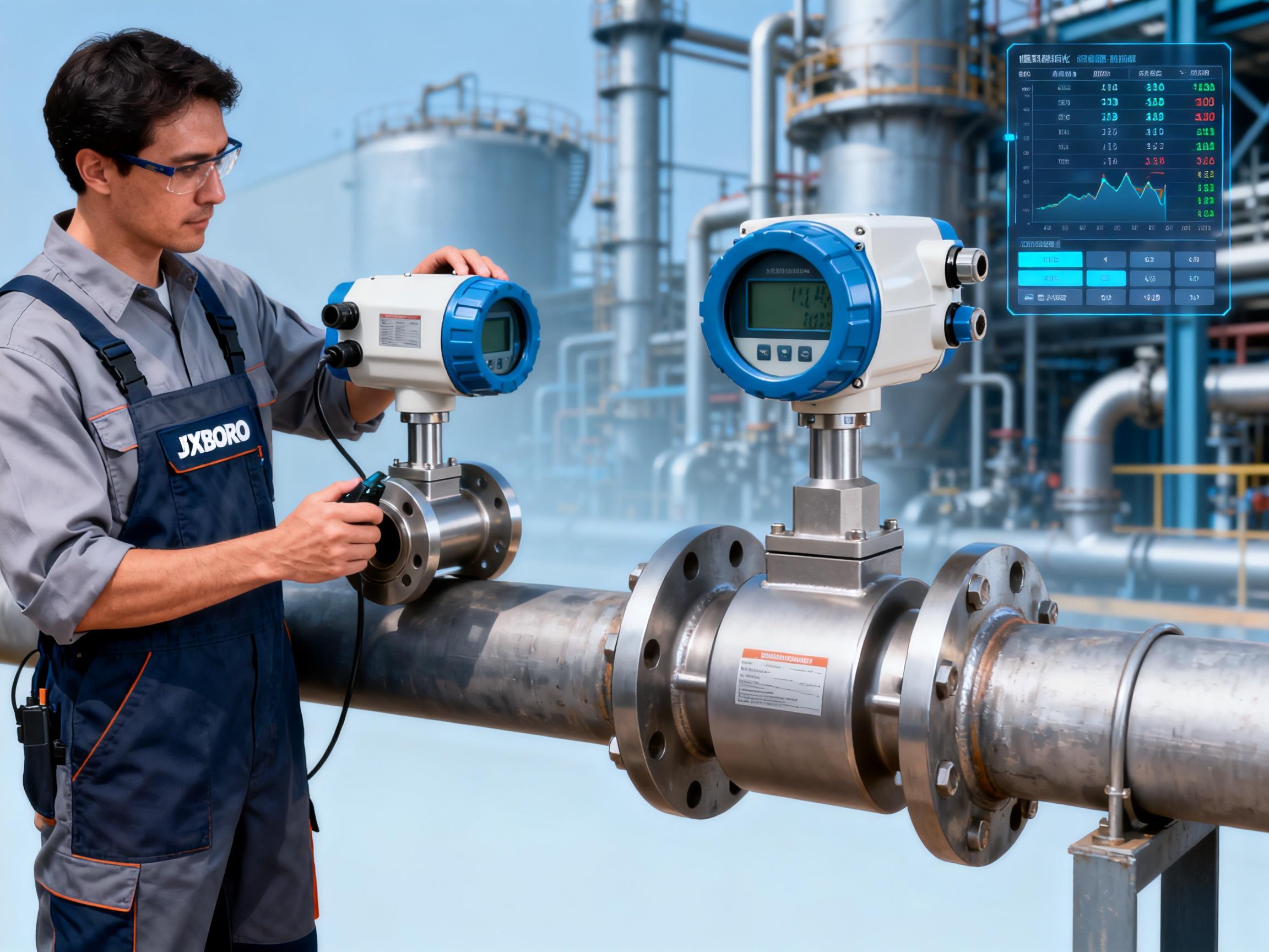 How can the FOXBORO electromagnetic flowmeter help you accurately control industrial processes?