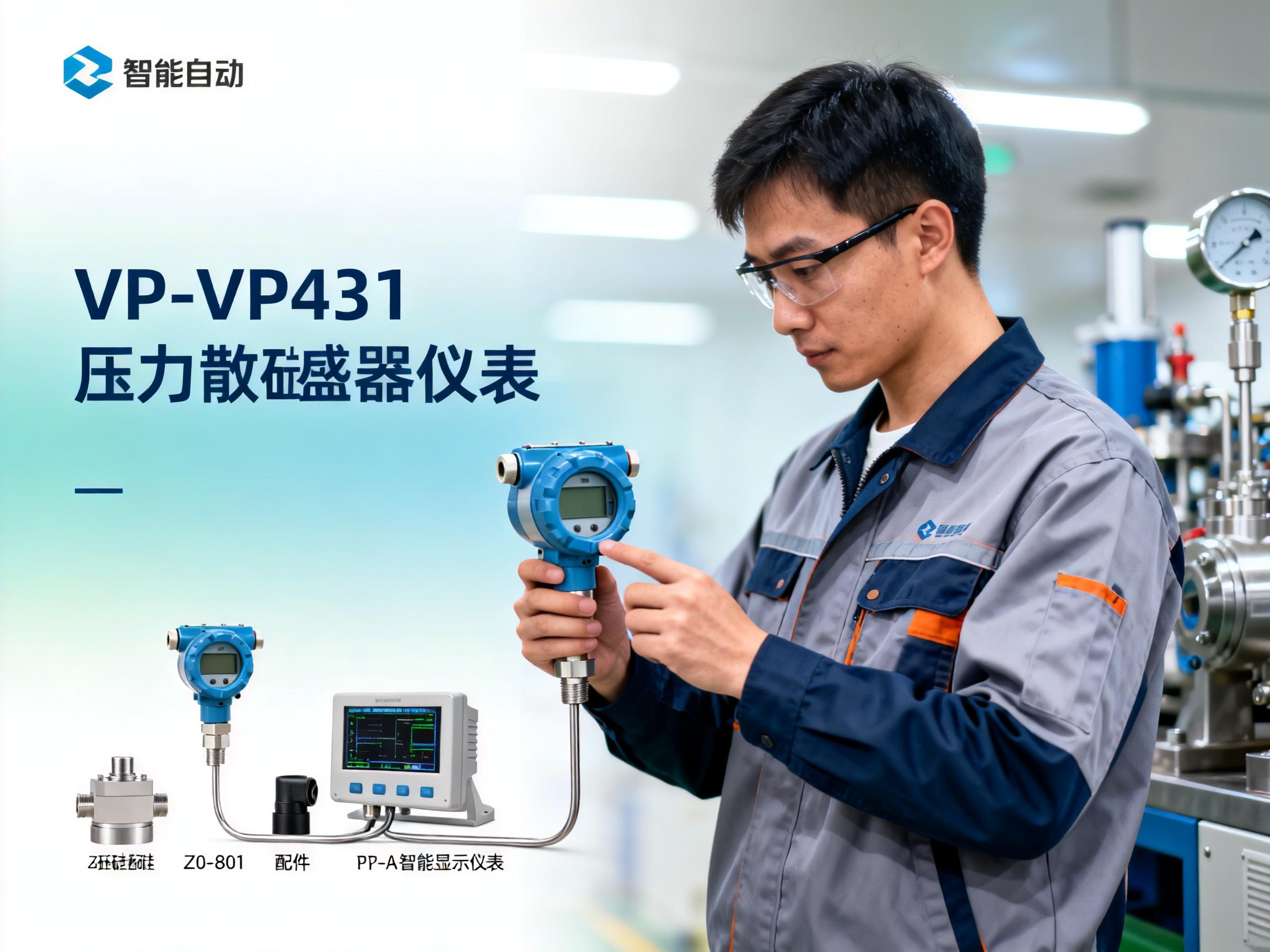 VP-VP431 Pressure Transmitter Supporting Equipment List: Diffused Silicon Sensor System Integration Solution