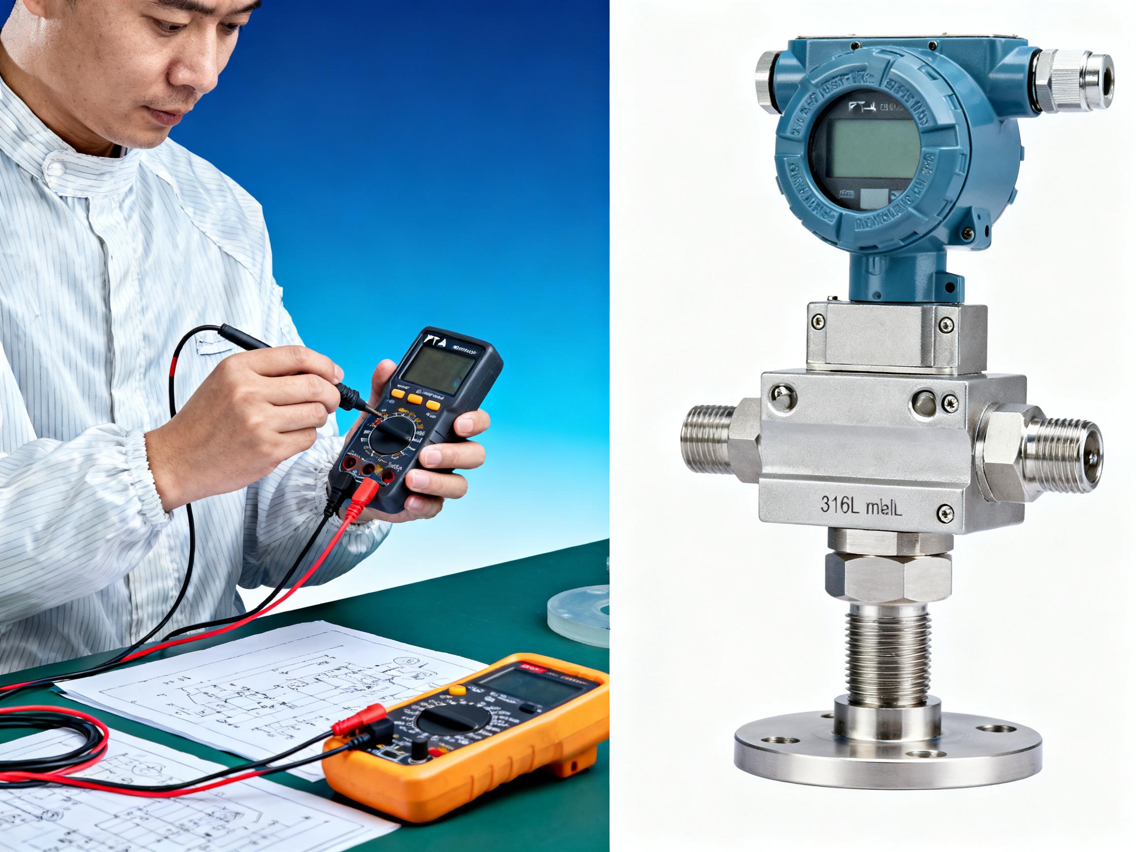 PT-A Pressure Transmitter Matching Instrument Selection Guide: Diffused Silicon Sensor Compatibility Test Report