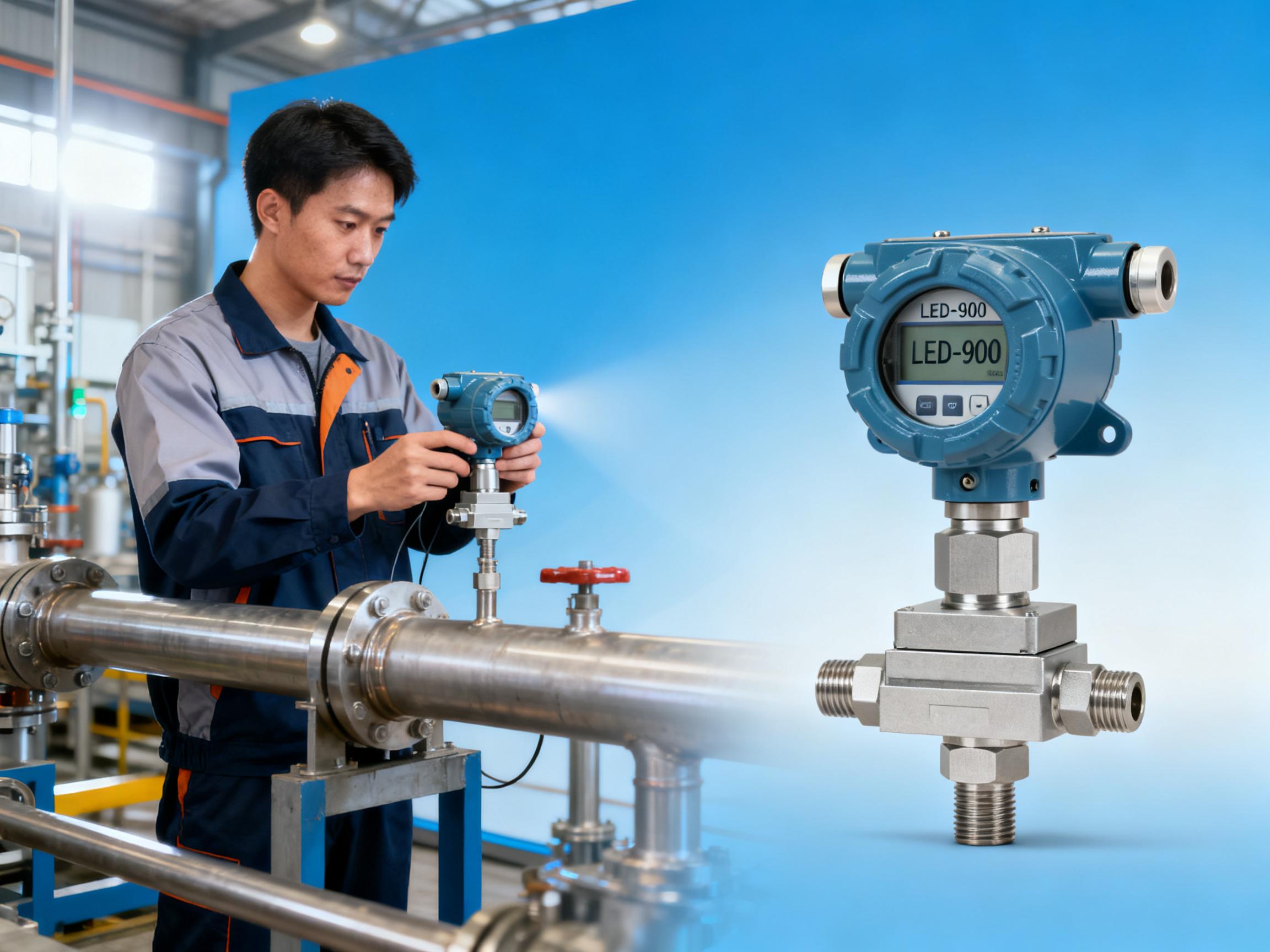 LED-900 Pressure Transmitter User Guide: Fully Master Operating Techniques for Diffused Silicon Sensors