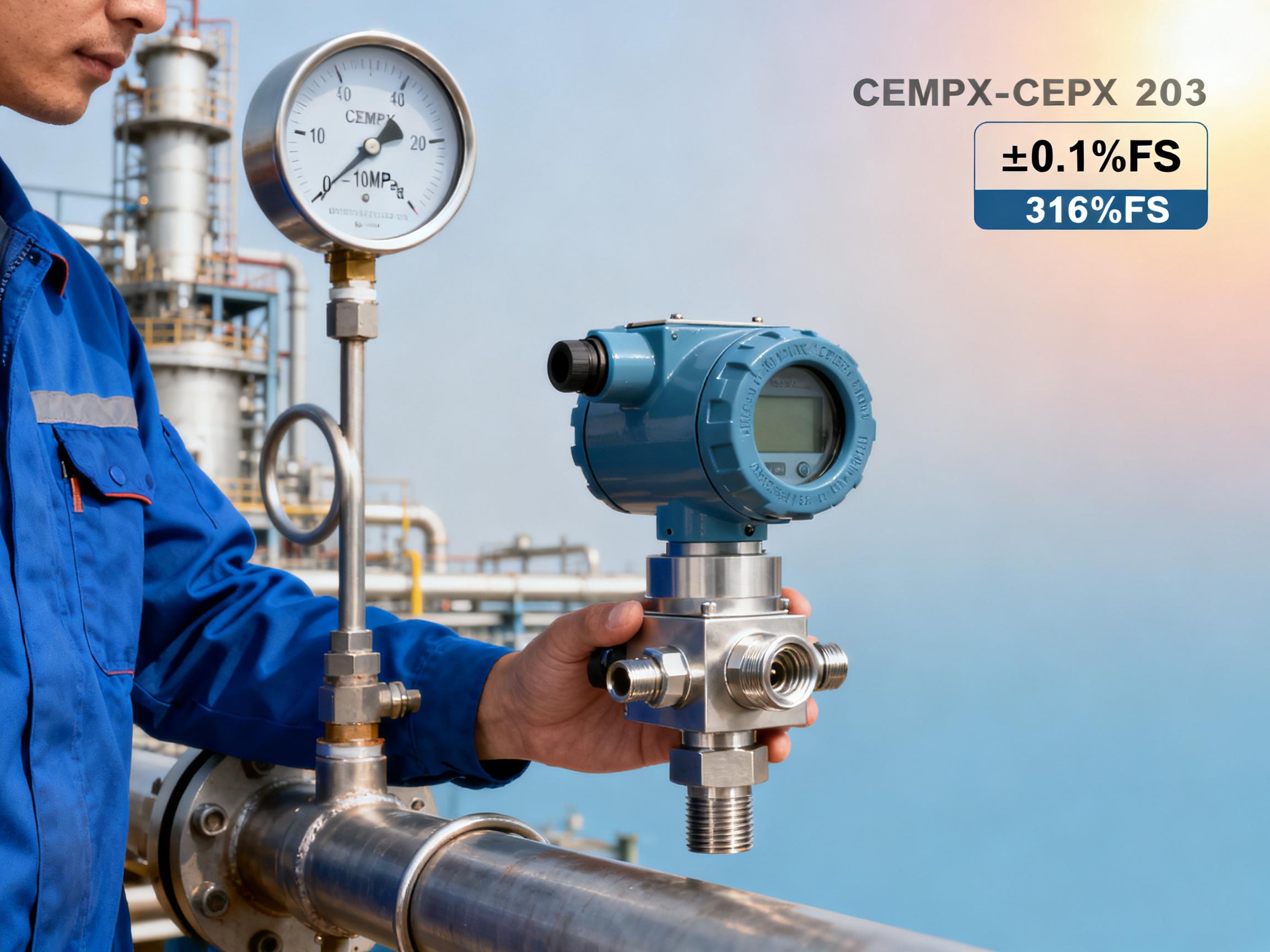How much does one CEMPX-CEMPX203 pressure transmitter cost? Performance parameter analysis included