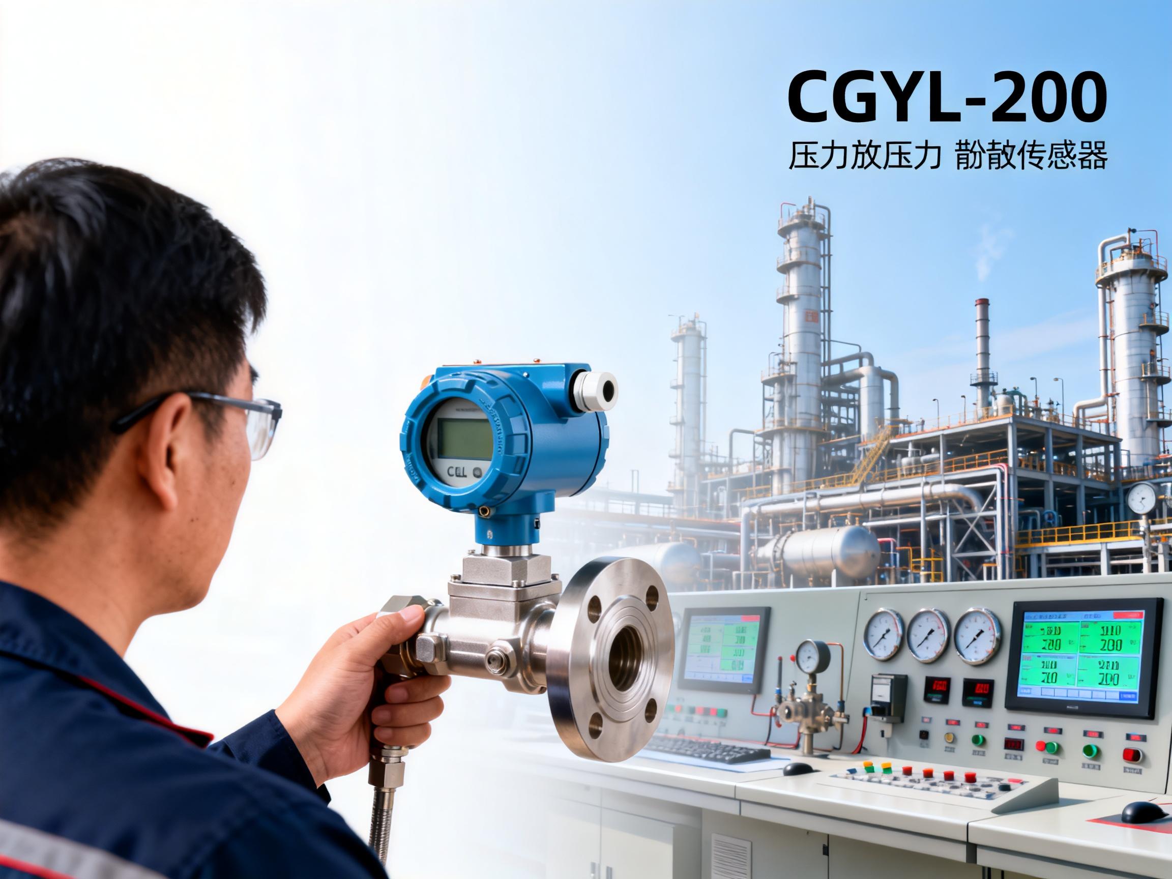 Why has the diffused silicon sensor of the CGYL-203 pressure transmitter become the industry's first choice?