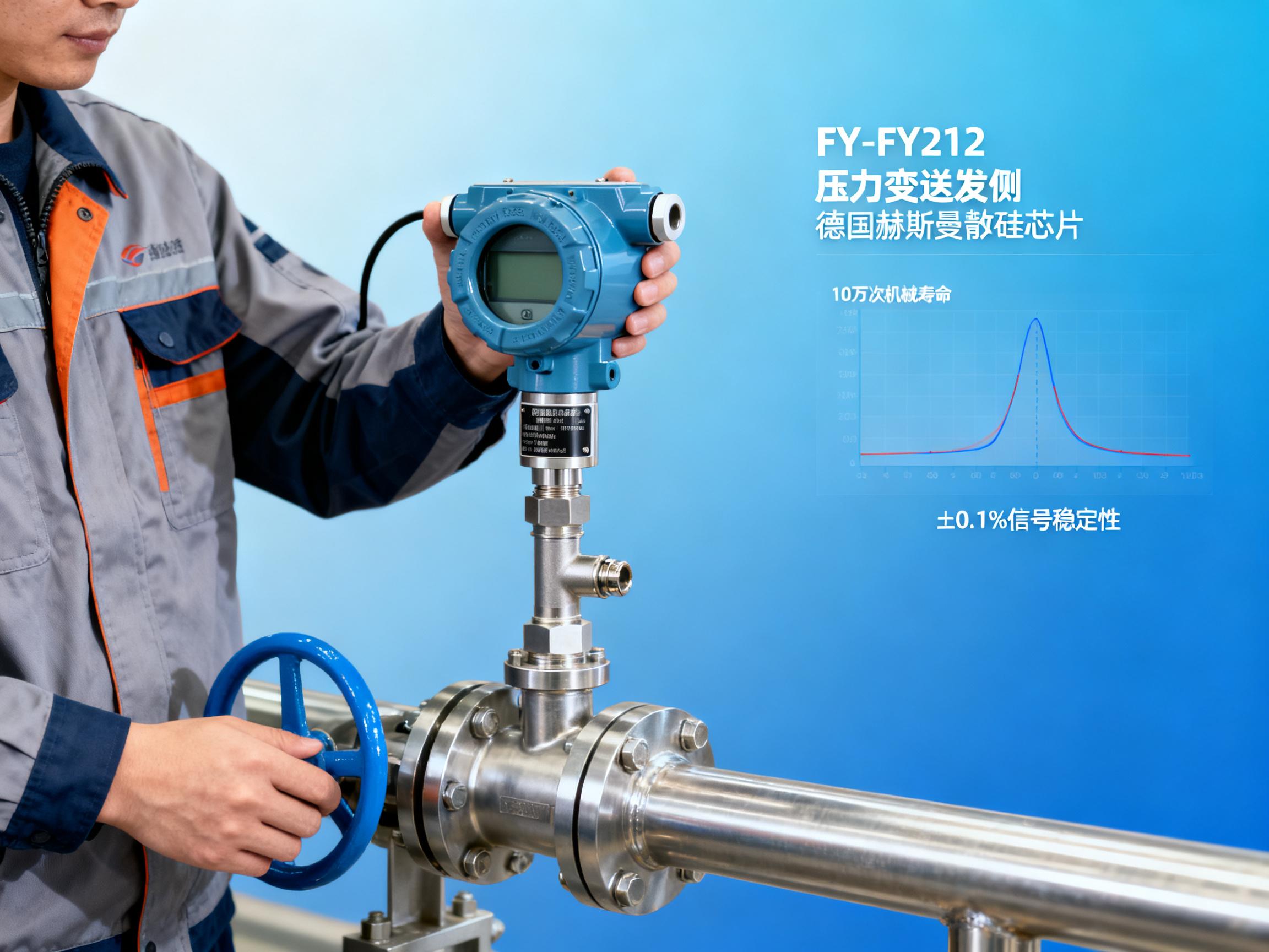 How long is the service life of the FY-FY212 pressure transmitter? Durability test report of the diffused silicon HSM sensor