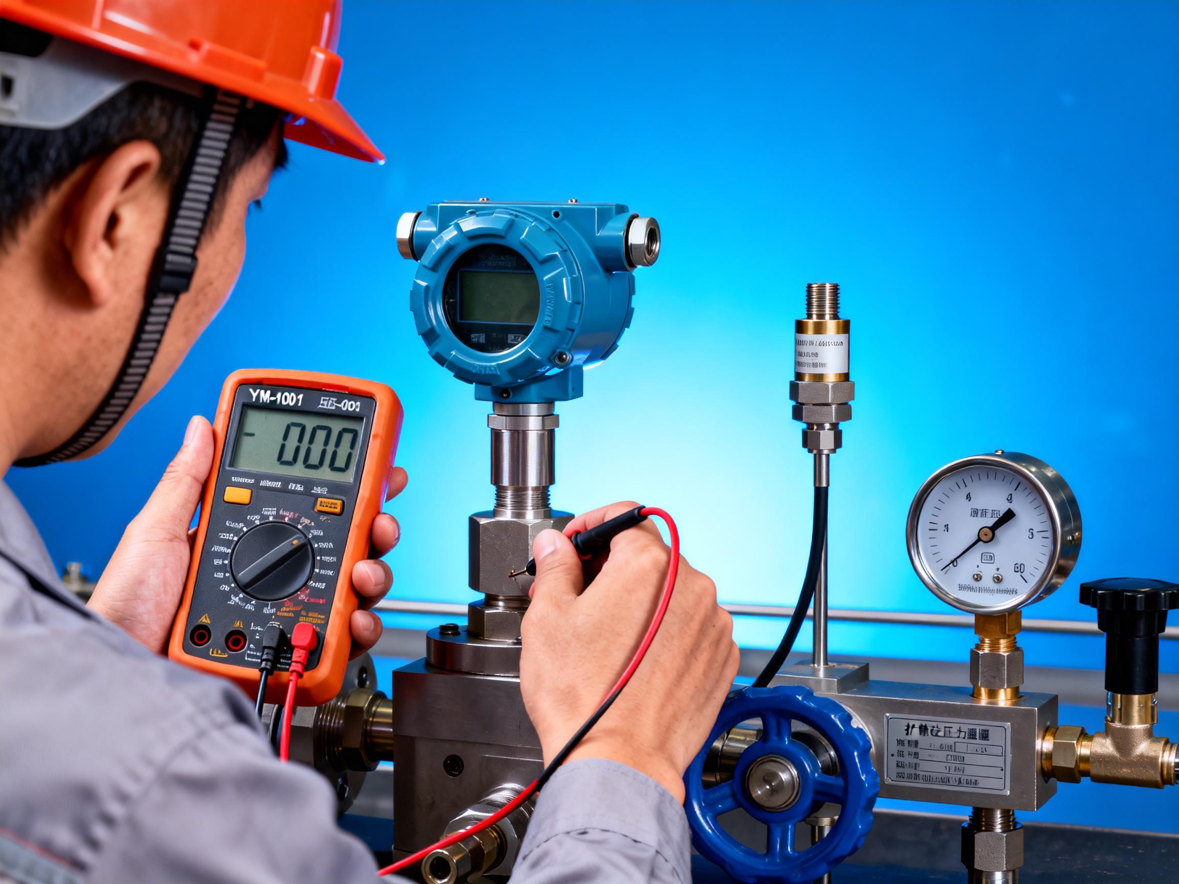 YM-1001 Pressure Transmitter Calibration Guide: Calibration Cycle and Methods for Diffused Silicon Hirschmann Sensors