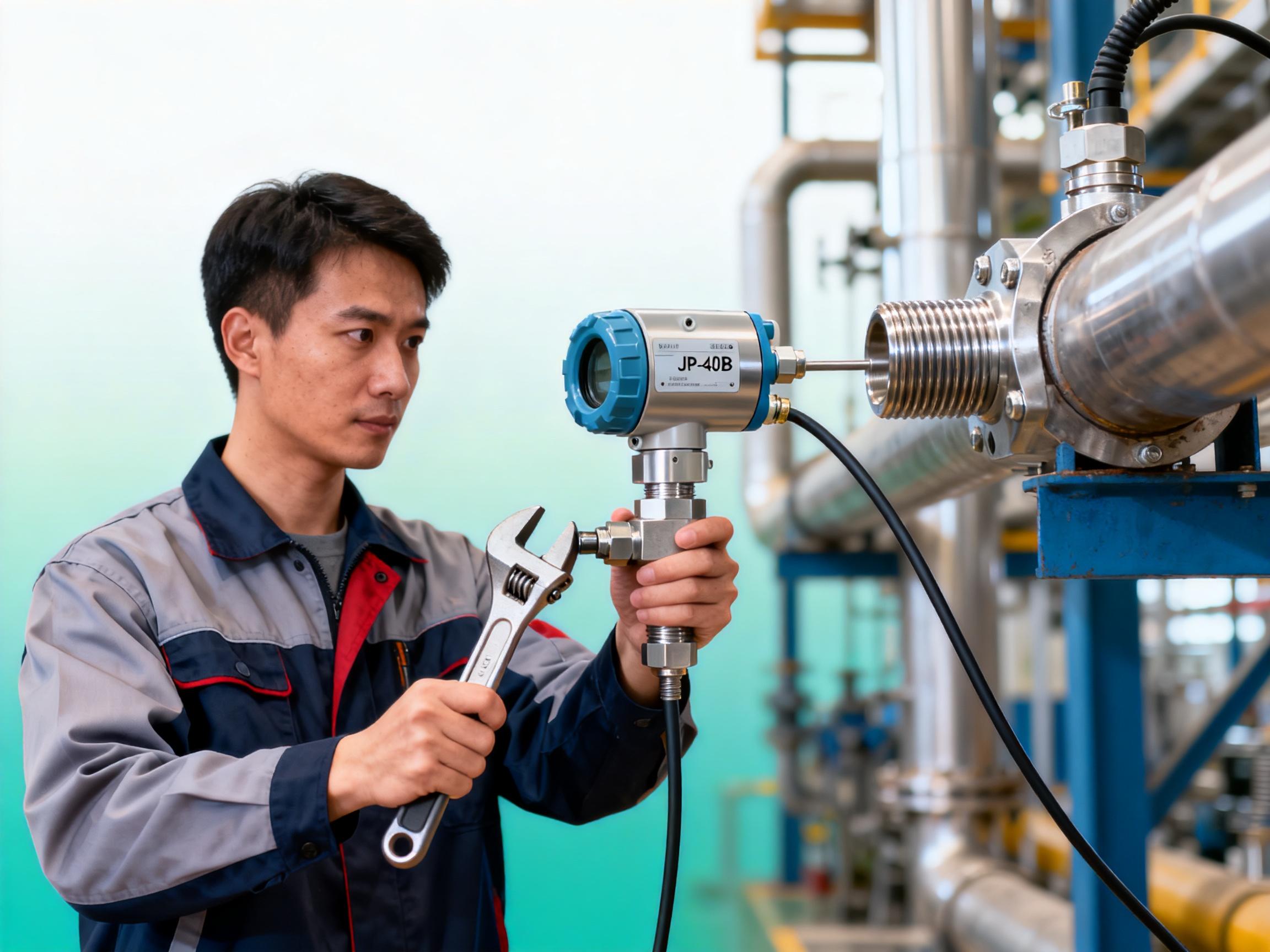 JP-40B Pressure Transmitter Installation Instructions: 5 Common Incorrect Operations and Detailed Explanation of the Correct Installation Steps