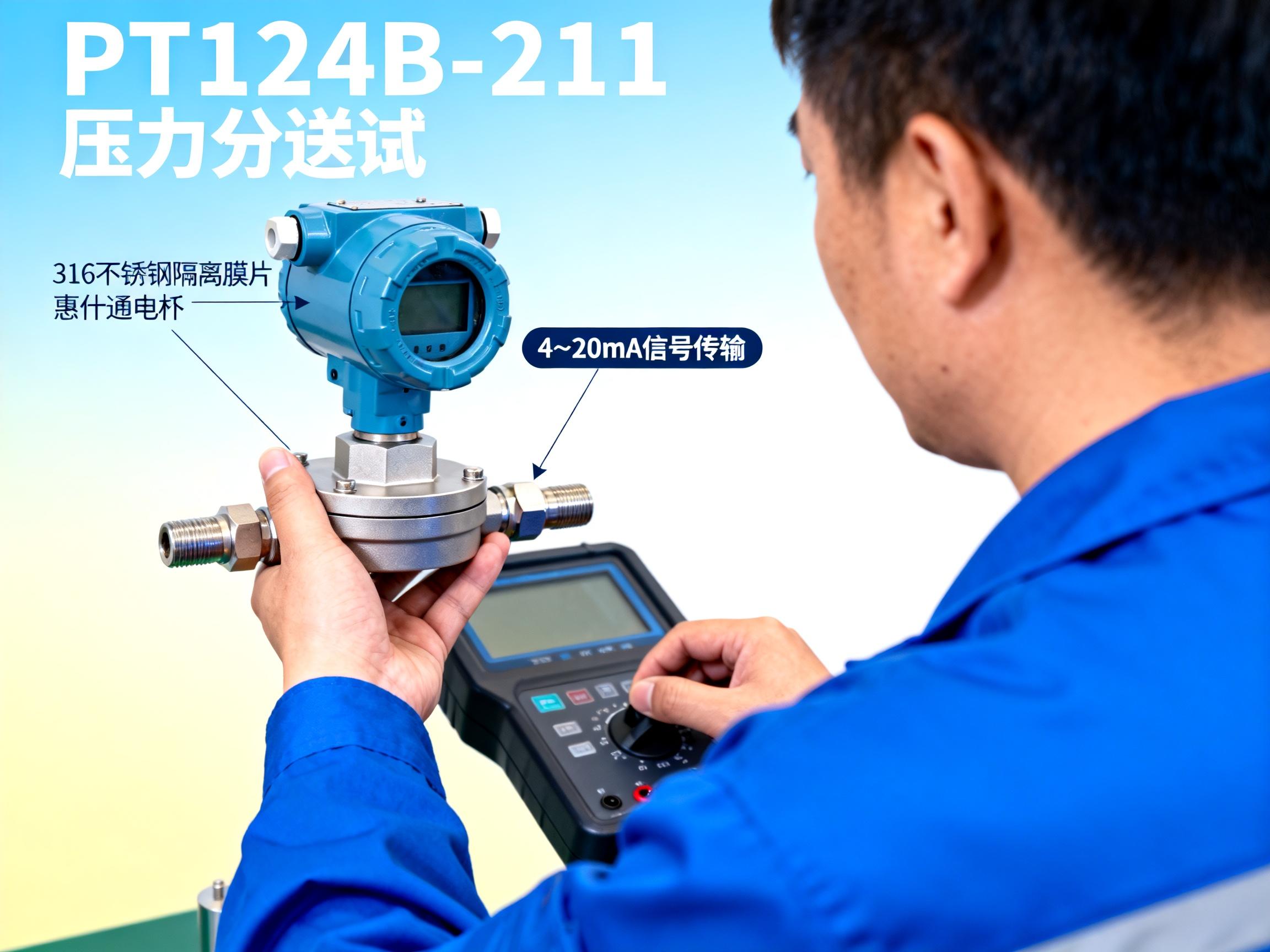 Is the working principle of the PT124B-211 pressure transmitter too complicated? Understand the working principle of the diffused silicon piezoresistive pressure sensor at a glance
