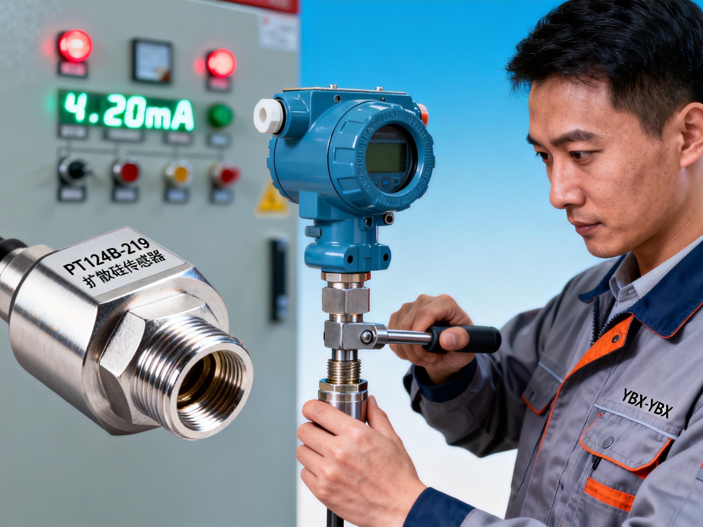 YBX-YBX Pressure Transmitter Operation Guide: 5 Key Steps for Installing and Commissioning Diffused Silicon Hsman Sensors