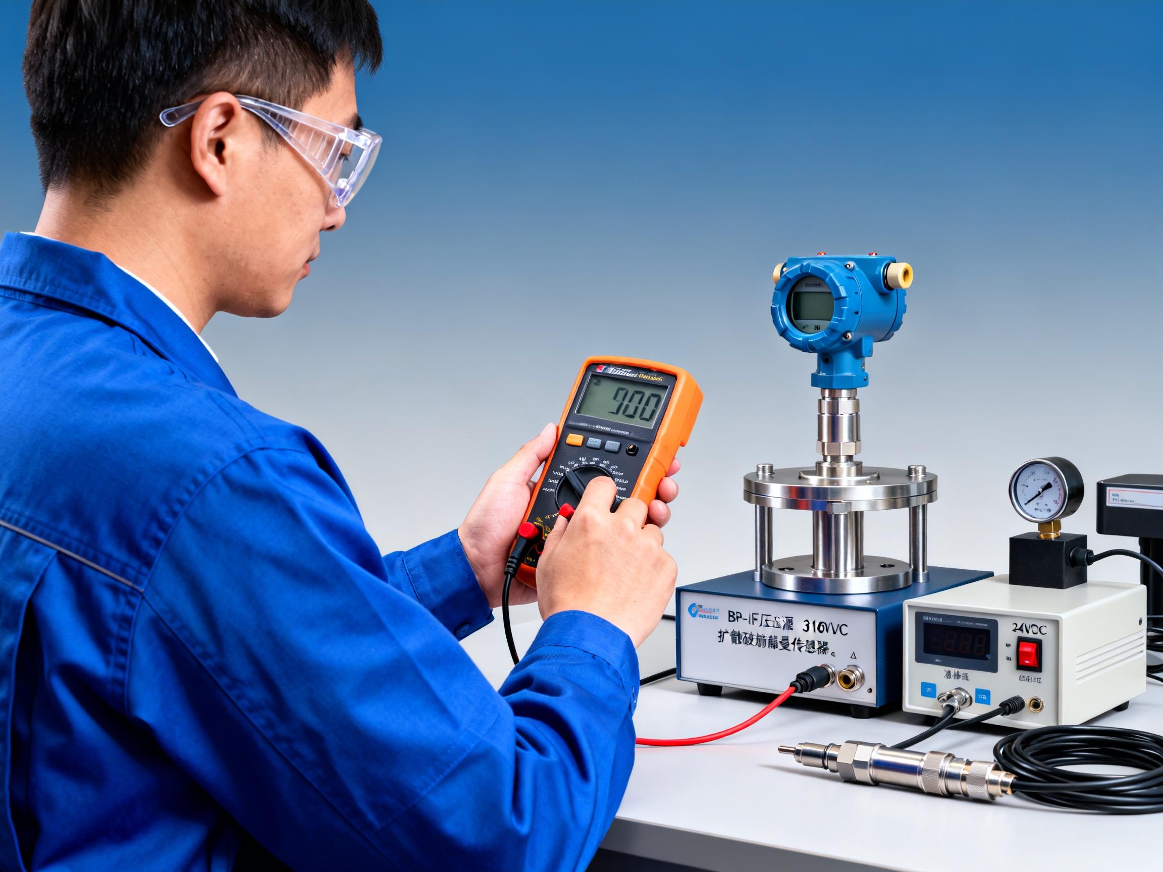 How to calibrate a diffused silicon Hestmann sensor? Full illustrated guide to BP-IF pressure transmitter calibration steps