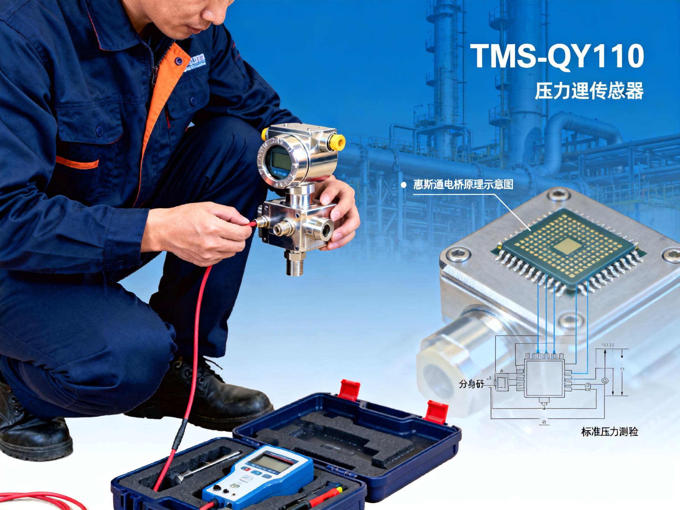 Can't understand the TMS-QY110 pressure transmitter manual? Master diffused silicon Hessmann sensor operation in 5 minutes