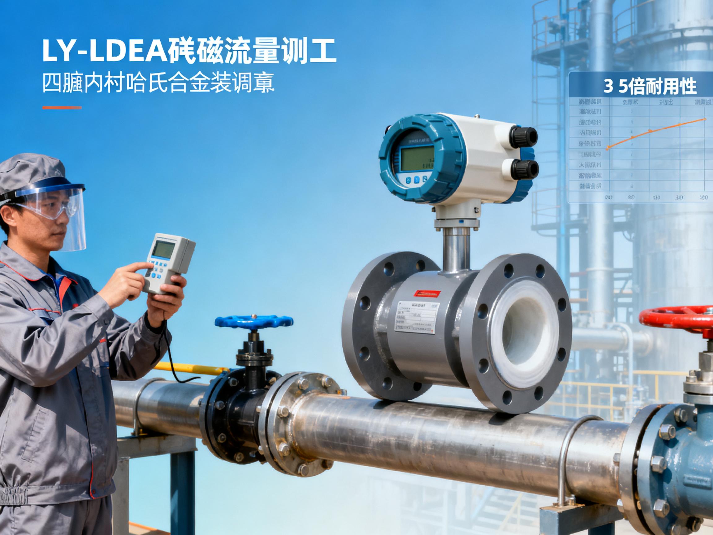LY-LDE-A electromagnetic flow meter field test: how many times more durable is it than ordinary models in acid and alkali environments?