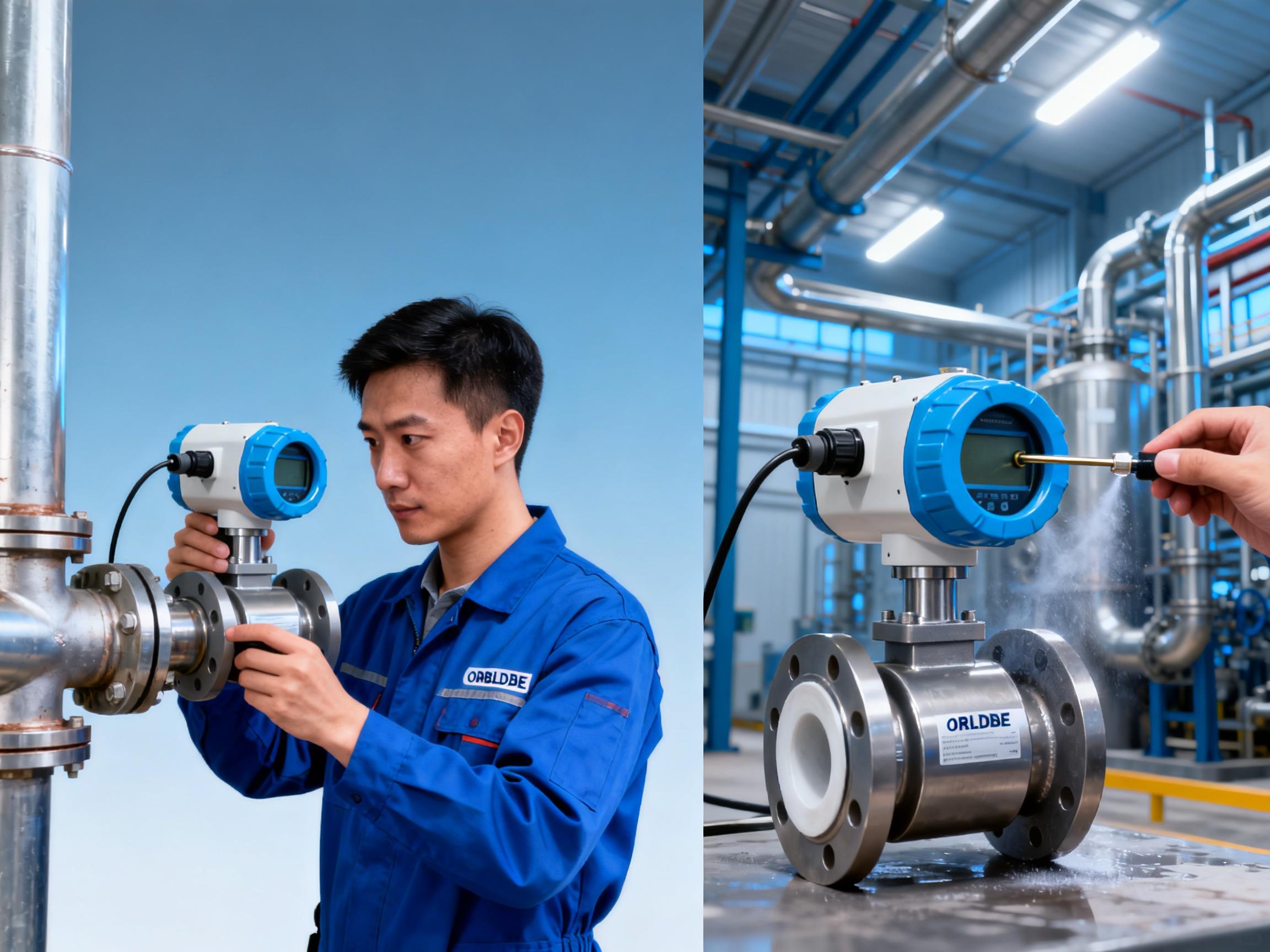 ORBLDBE Electromagnetic Flowmeter Troubleshooting: Inaccurate Measurement? 90% of Problems Occur in These 3 Areas