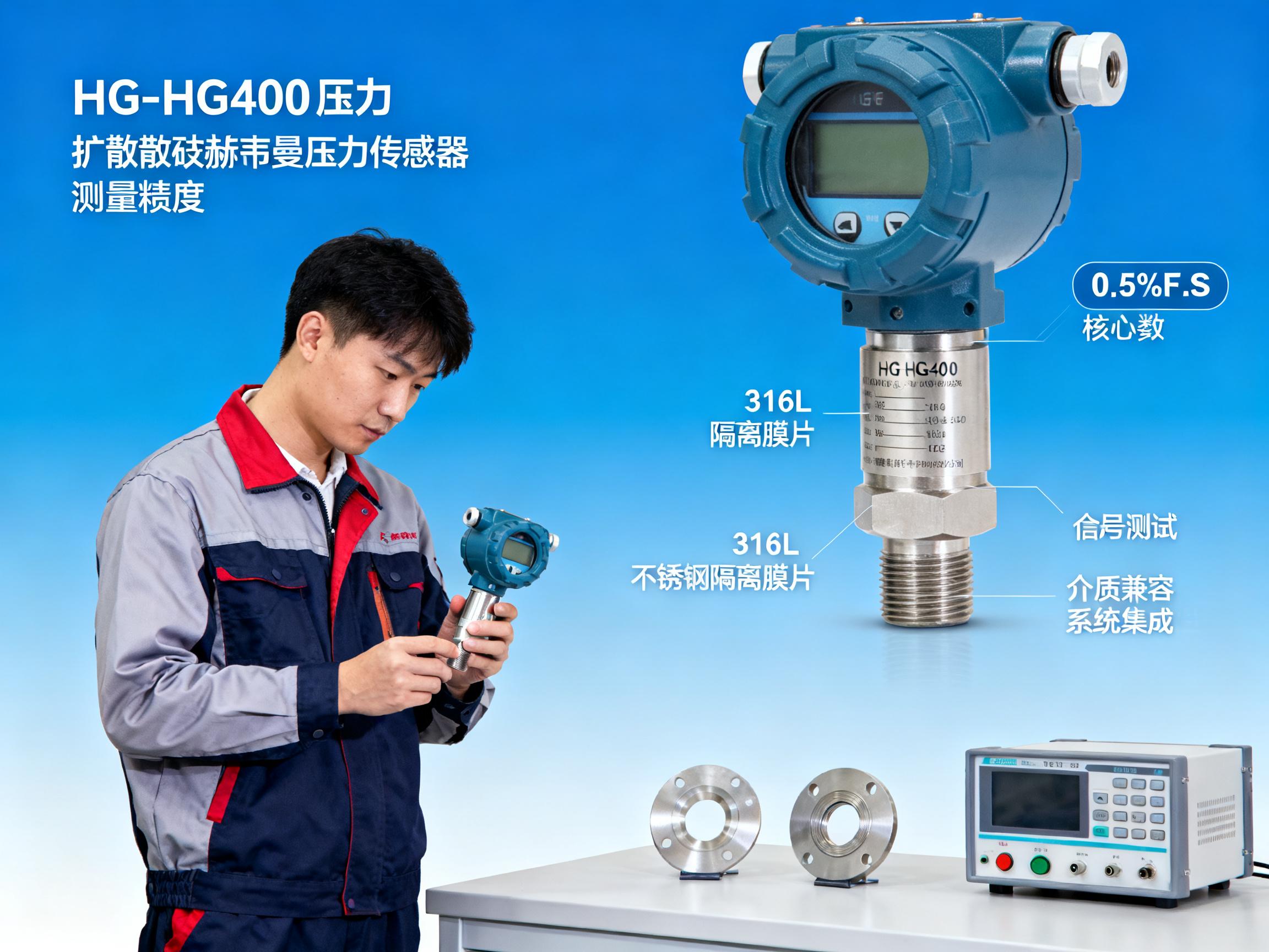HG-HG400 Pressure Transmitter Buying Tips: 5 Key Indicators for Diffused Silicon Hassman Pressure Sensors
