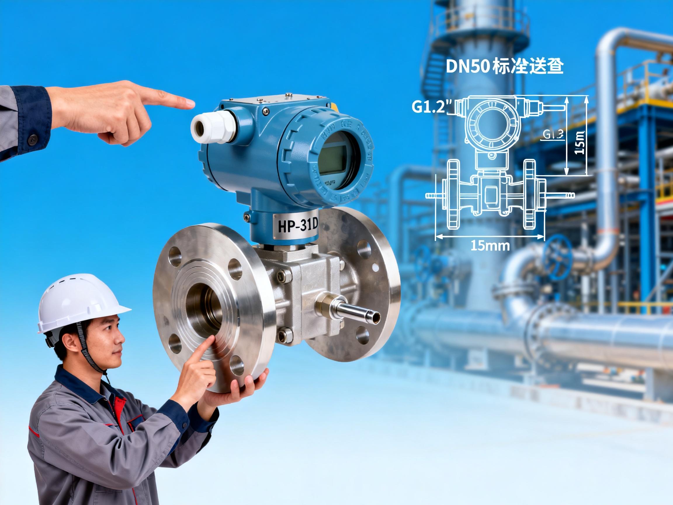HP-31D Pressure Transmitter Dimensional Drawing Analysis: 5 Key Points to Check Before Installation