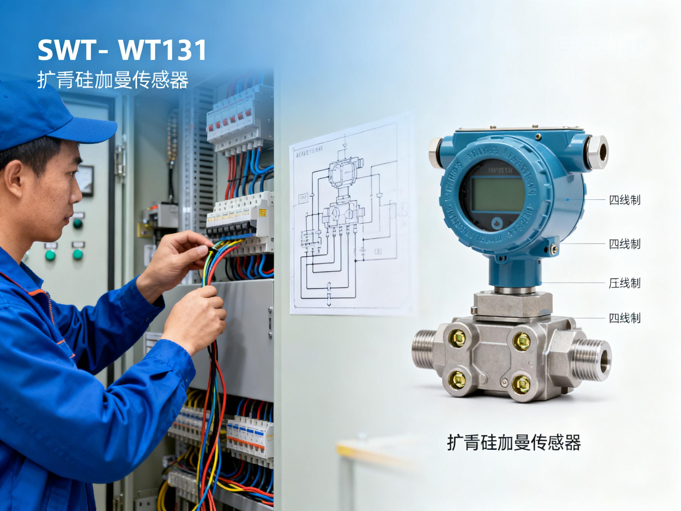 SWT-SWT131 Pressure Transmitter Wiring Diagram Explained: Diffused Silicon Hesmann Sensor Installation Steps at a Glance