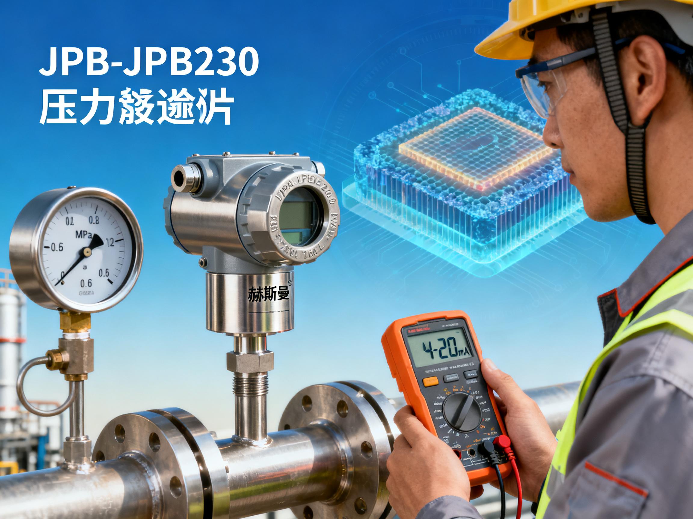 Analysis of the accuracy class of the JPB-JPB2300 pressure transmitter: How does a diffused silicon Haisman sensor ensure measurement accuracy?