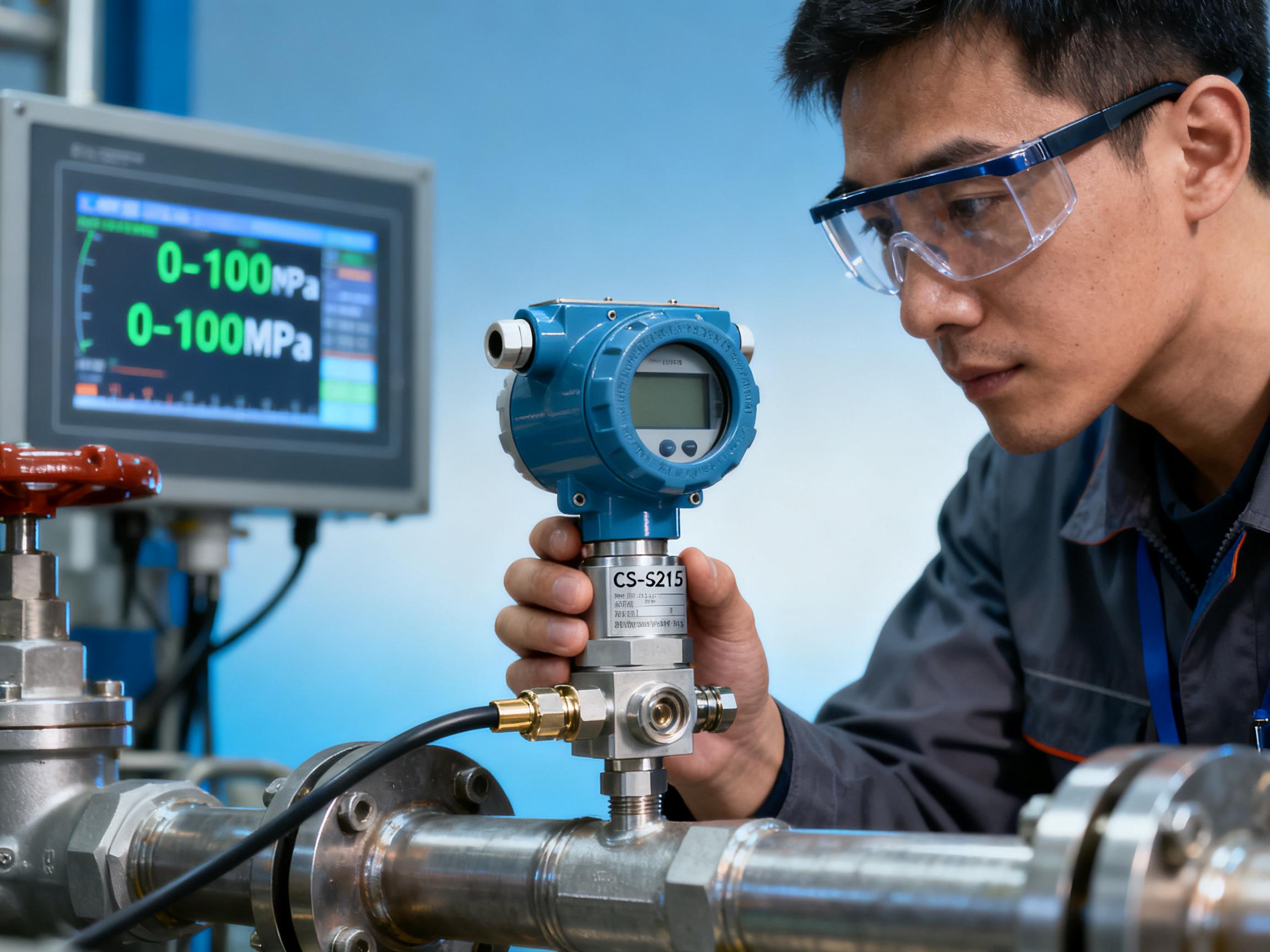 CS-CS211 Pressure Transmitter Selection Guide: Comparison of Diffused Silicon HSM Sensor Model Parameters