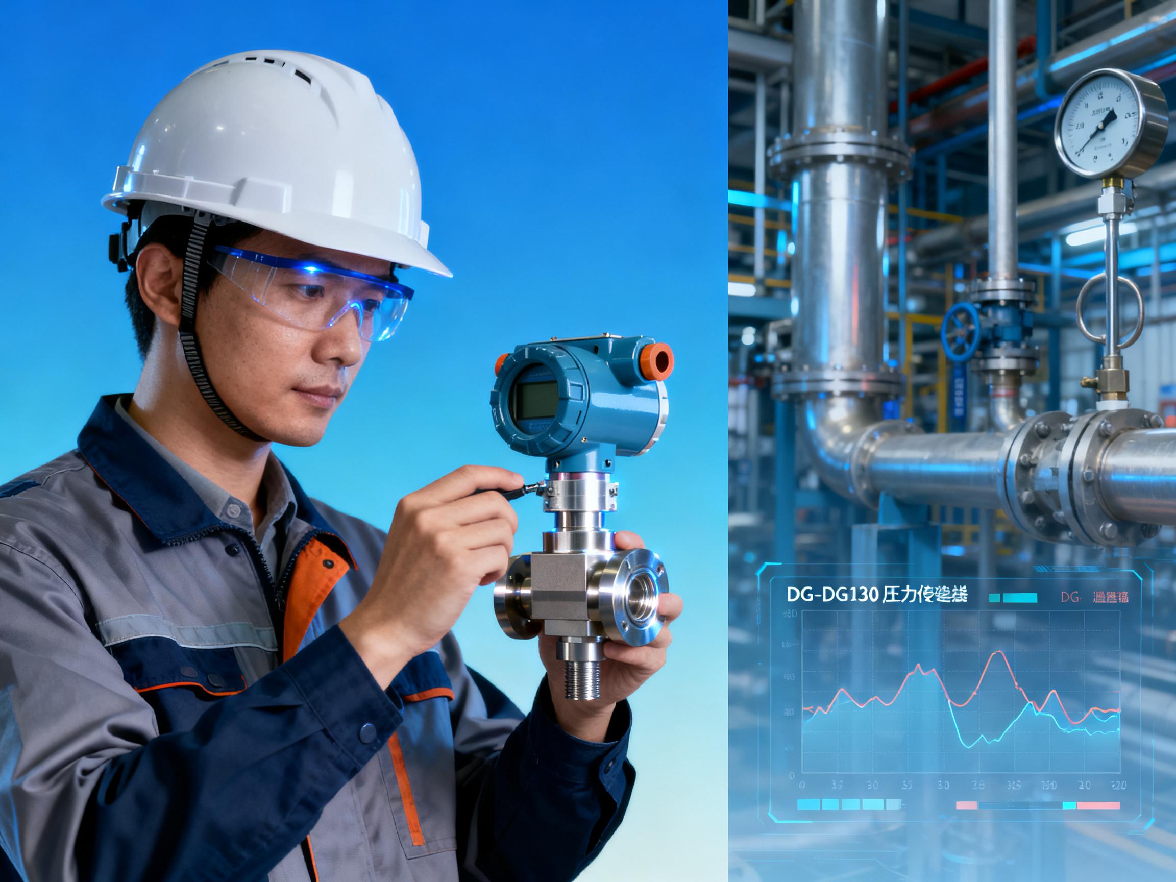 Which DG-DG1300 pressure transmitter offers more stable performance? A buying guide to diffused silicon Huasman sensors