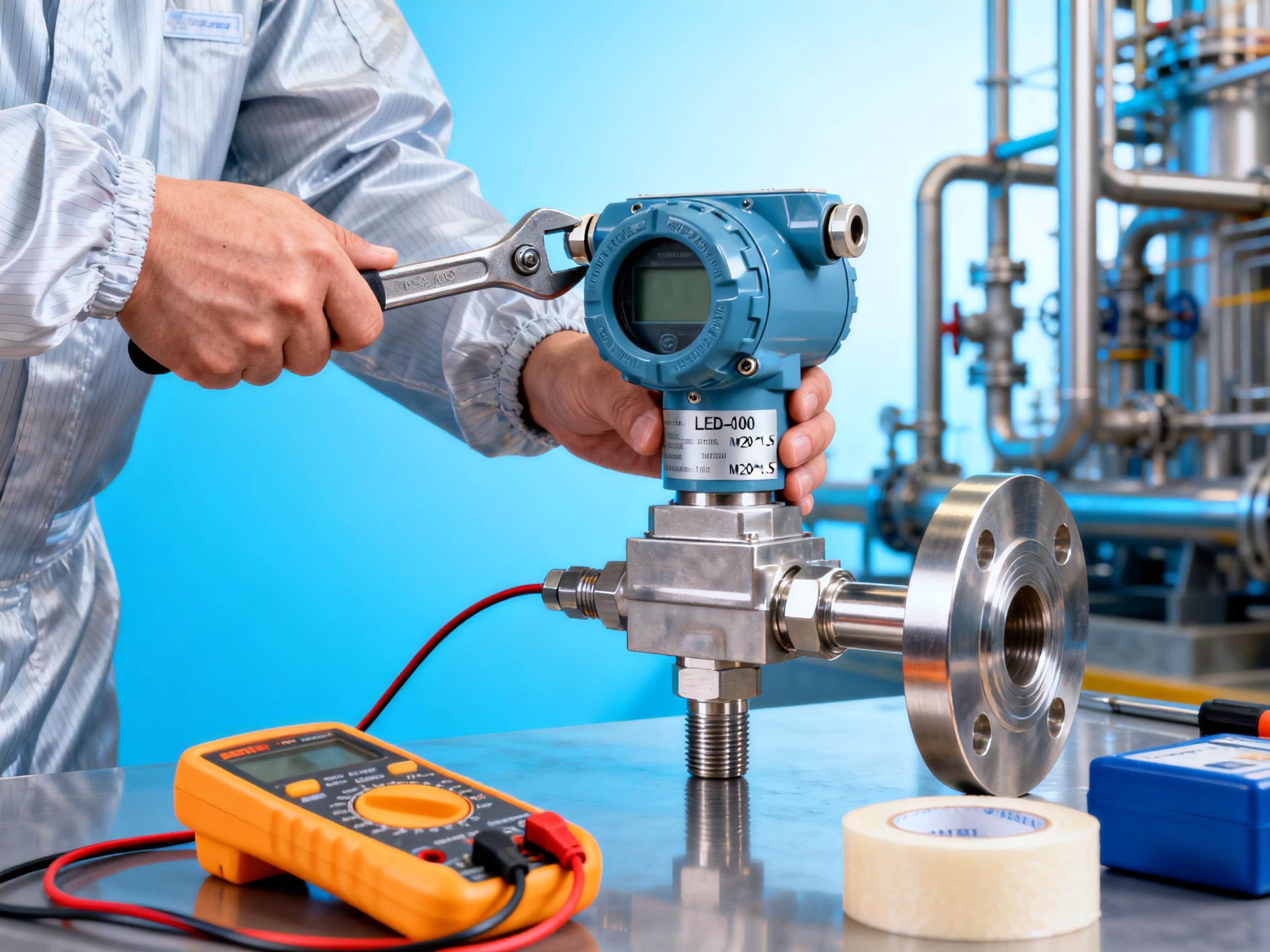 LED-900 Pressure Transmitter User Guide: Complete Process from Installation to Commissioning