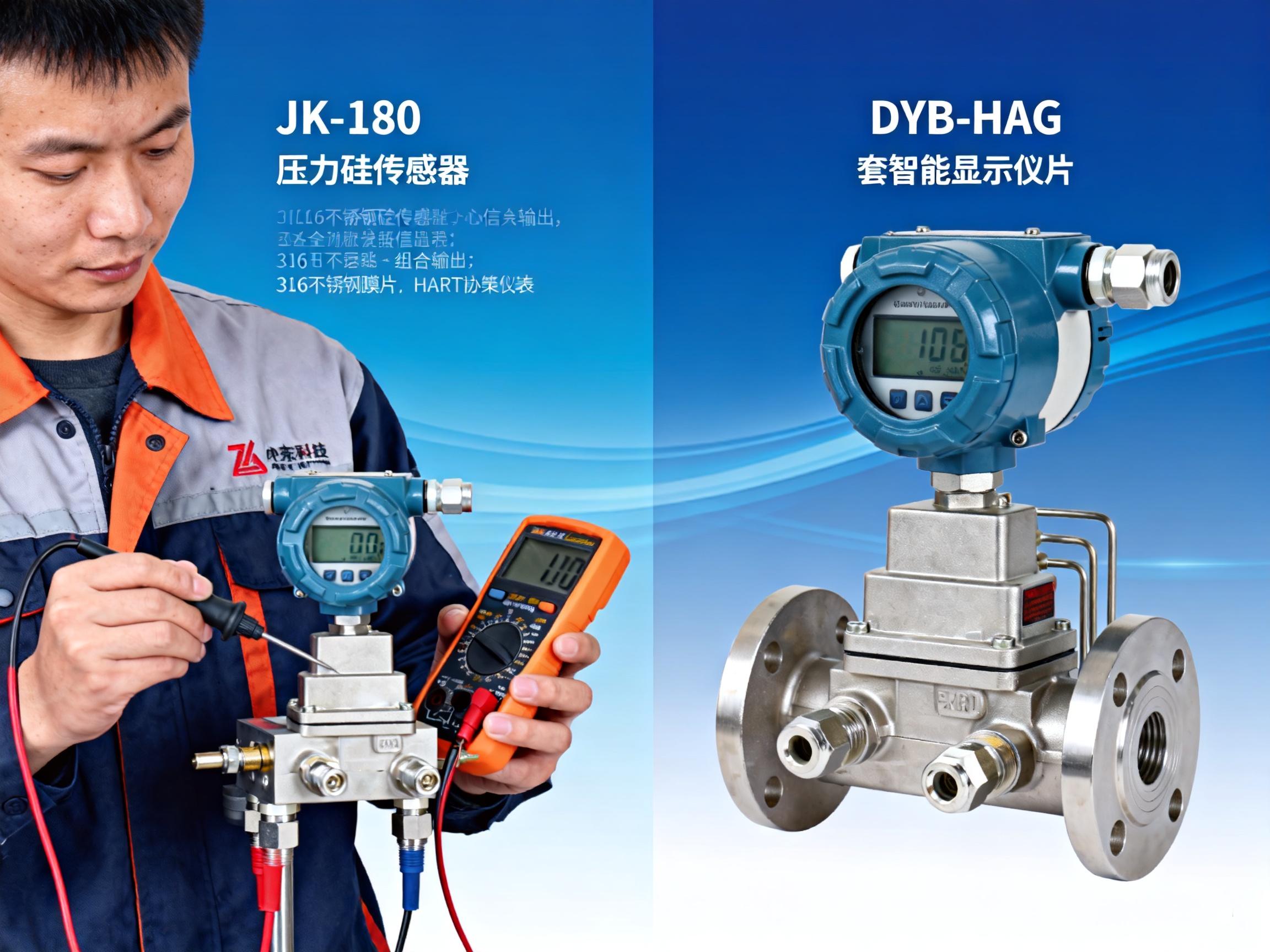 JK-180 Pressure Transmitter Supporting Equipment List: Diffused Silicon Sensor System Integration Solution