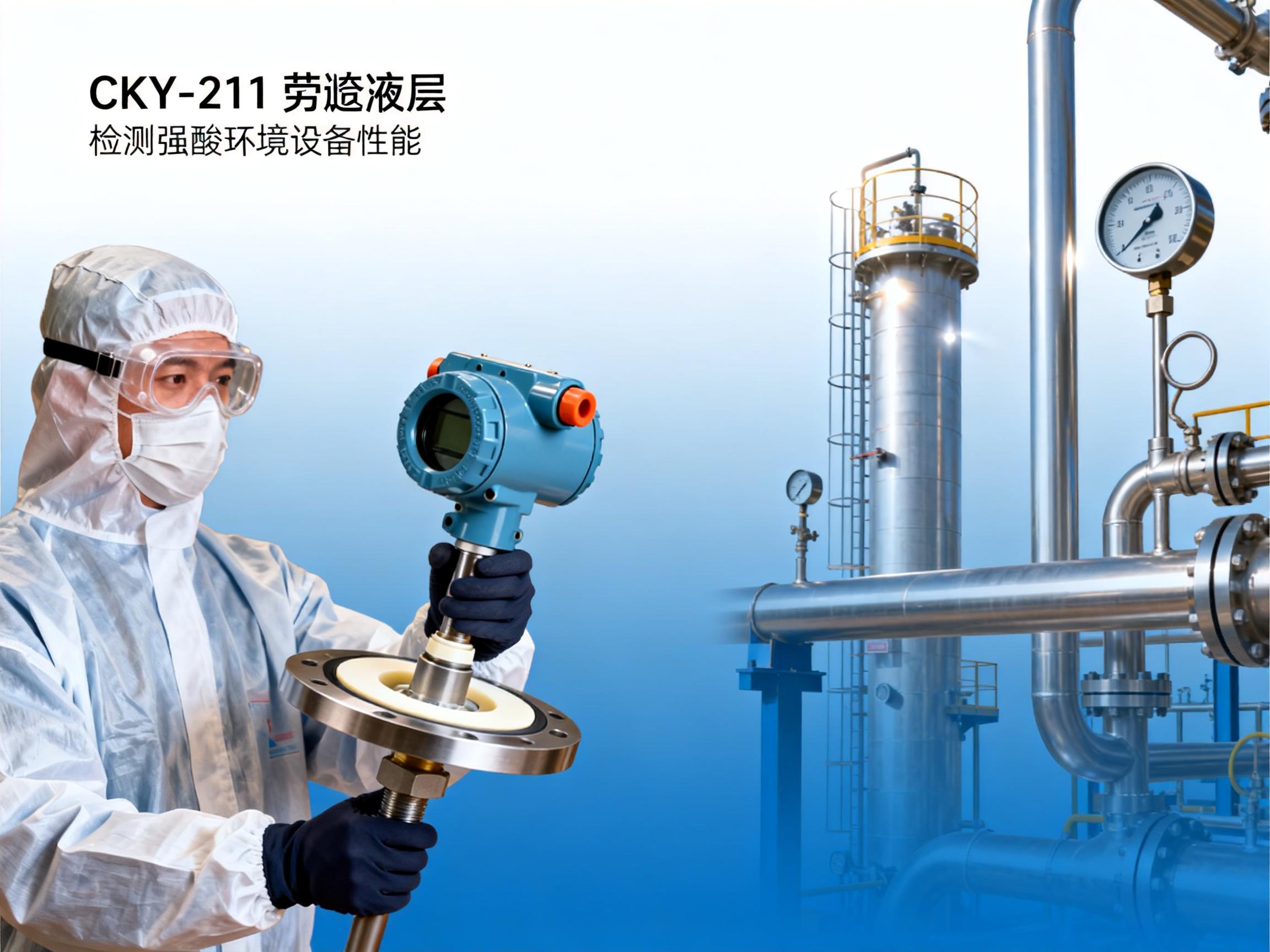 CKY-211 Corrosion-Resistant Level Transmitter Field Test: Performance in a Strong Acid Environment