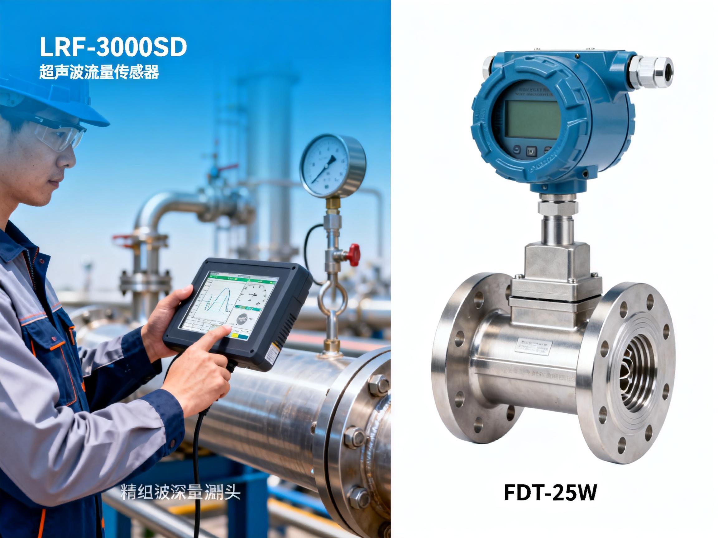 LRF-3000SD vs FDT-25W: Which ultrasonic flow sensor is better suited to your budget and needs?