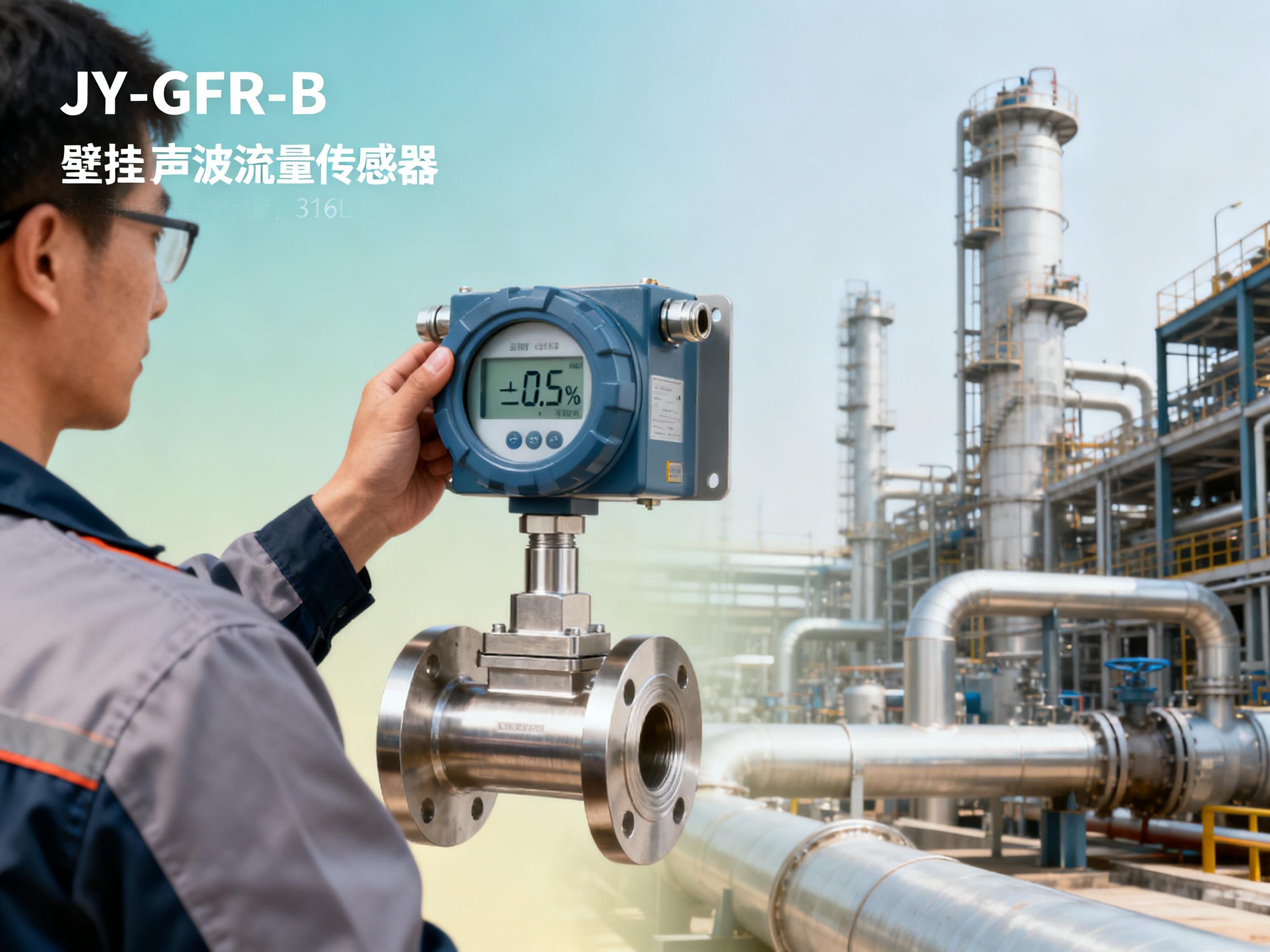JY-GFR-B Wall-Mounted Ultrasonic Flow Sensor: How to Achieve Zero-Error Liquid Flow Monitoring?