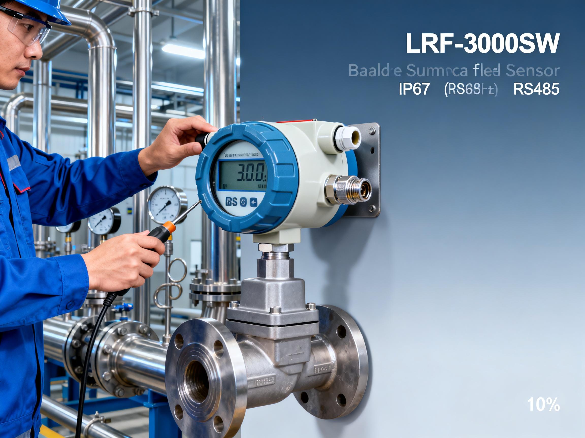 LRF-3000SC vs LRF-3000SW: Which wall-mounted ultrasonic flow sensor is better suited to your production line?
