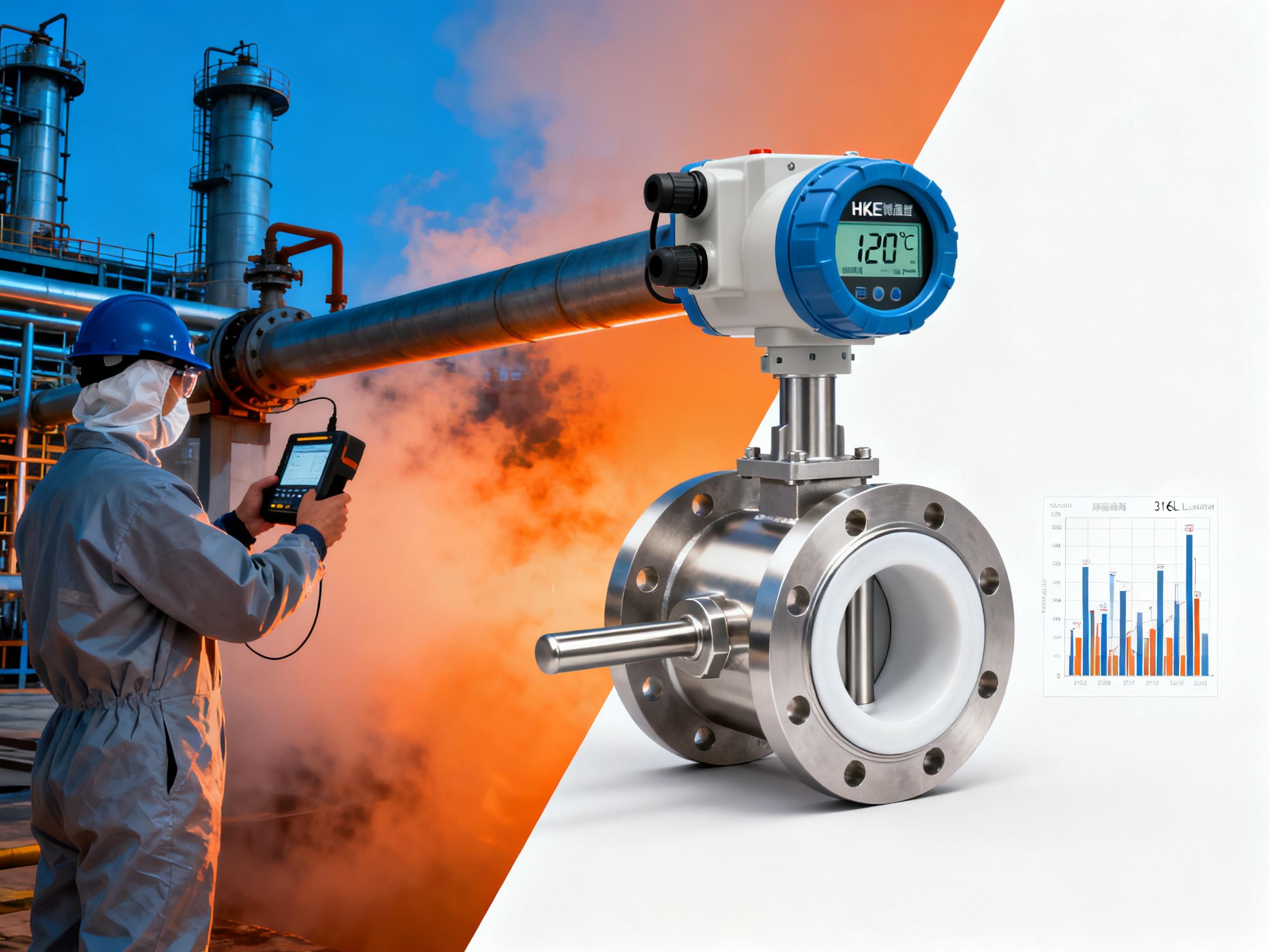 HKE Electromagnetic Flowmeter Performance in High-Temperature Environments: Measured Data Tells You the Answer
