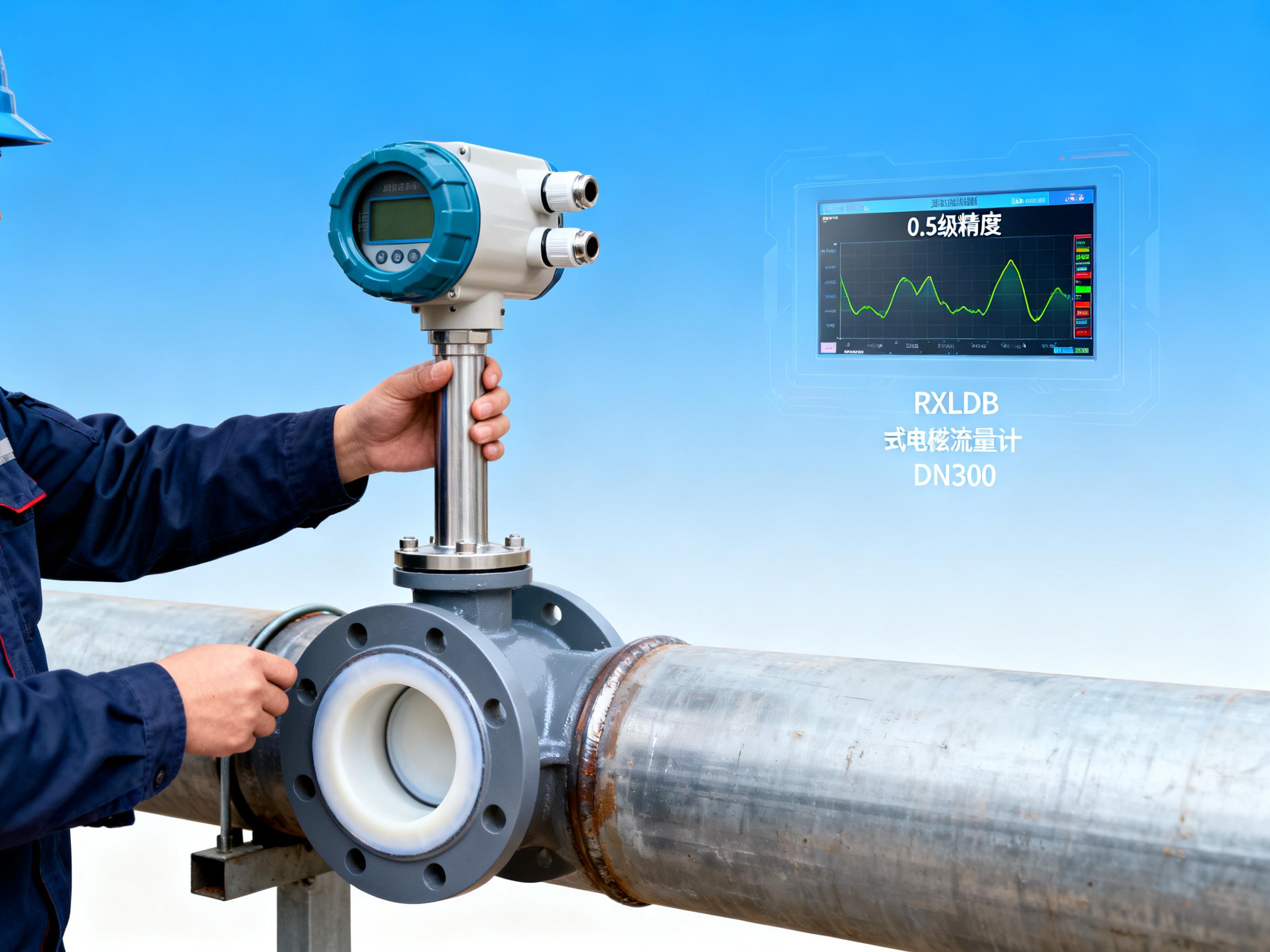 Measured Data of the RXLDB Electromagnetic Flowmeter: How Much Does the Insertion Design Affect Flow Measurement Accuracy?
