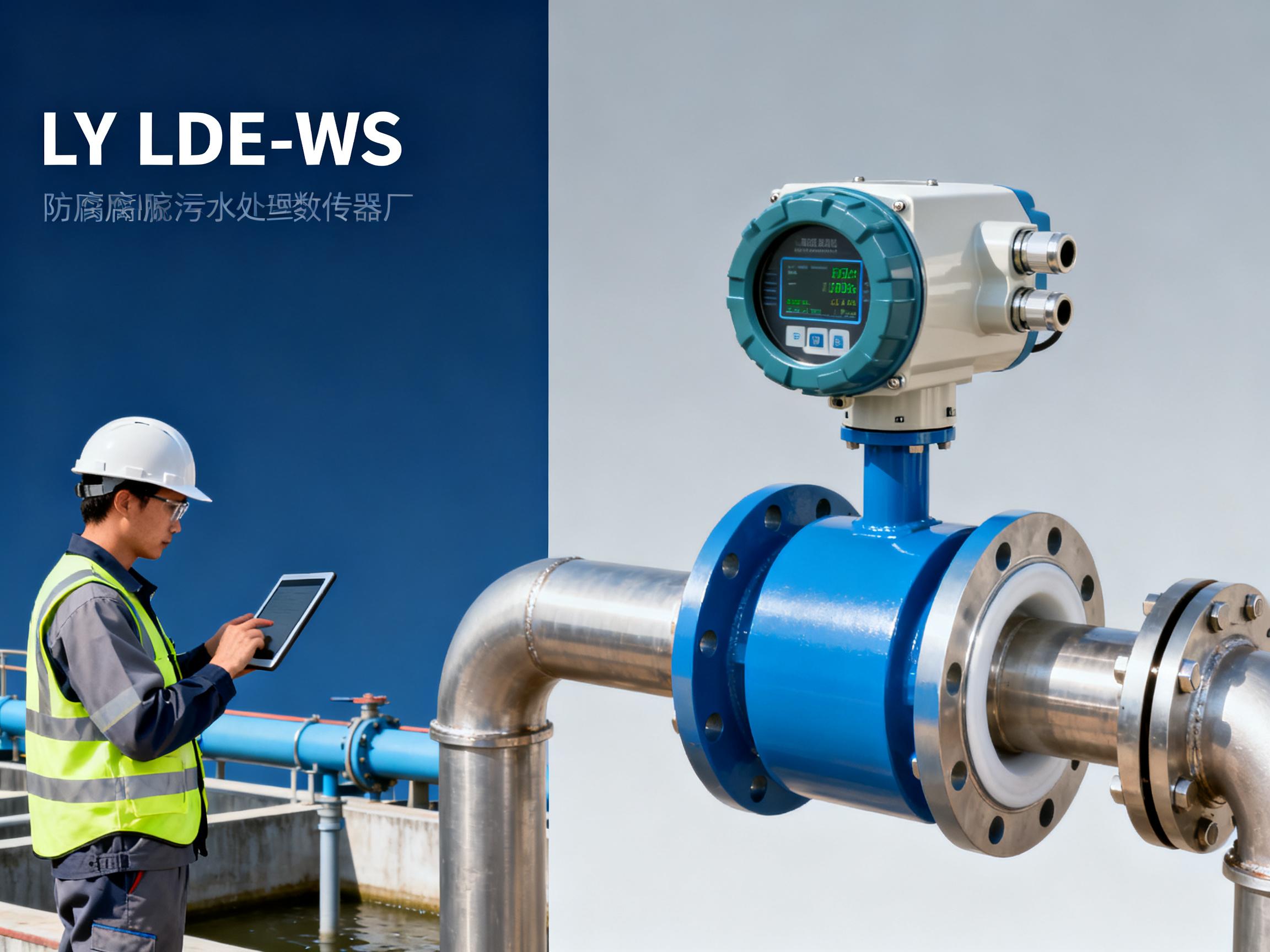 5 major application cases of LY-LDE-WS electromagnetic flowmeter in wastewater treatment, making precise measurement no longer difficult
