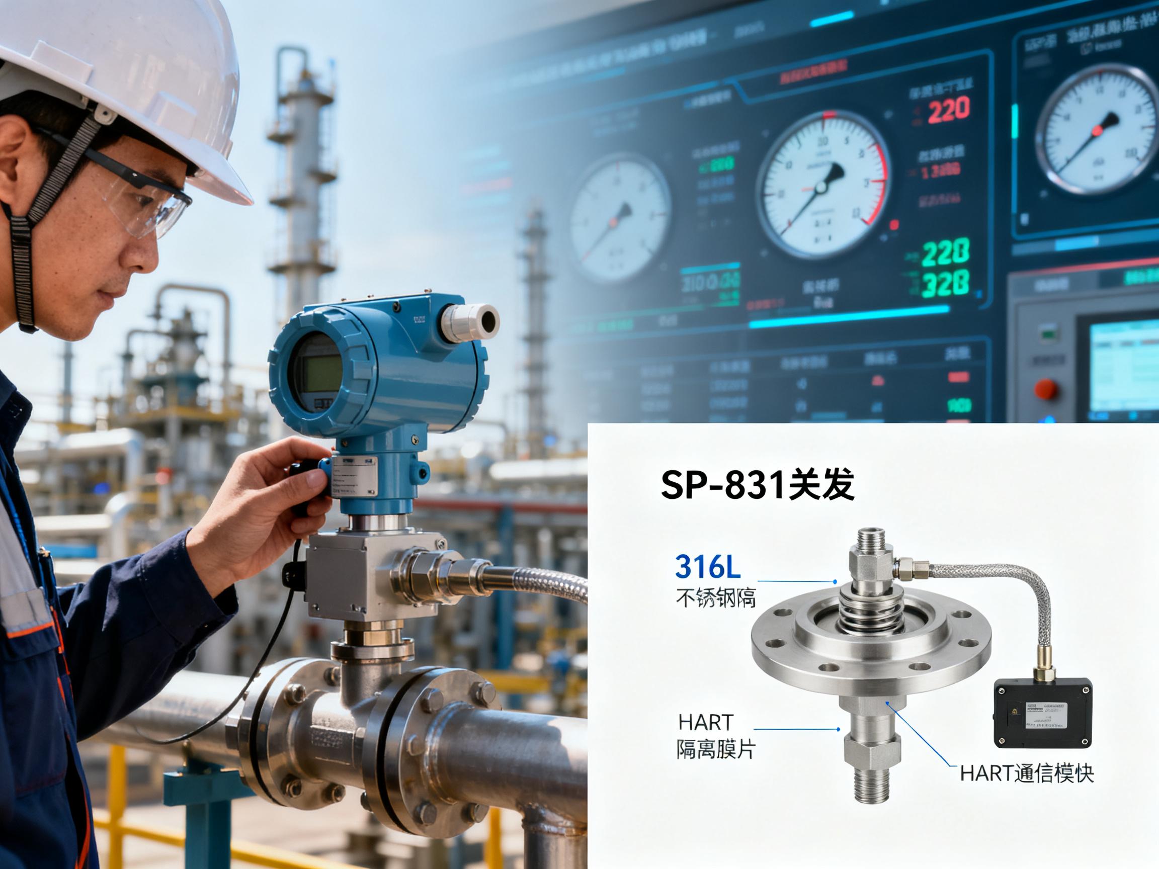 Why is the SP-831 differential pressure transmitter so popular? Xi'an manufacturer reveals 3 core advantages