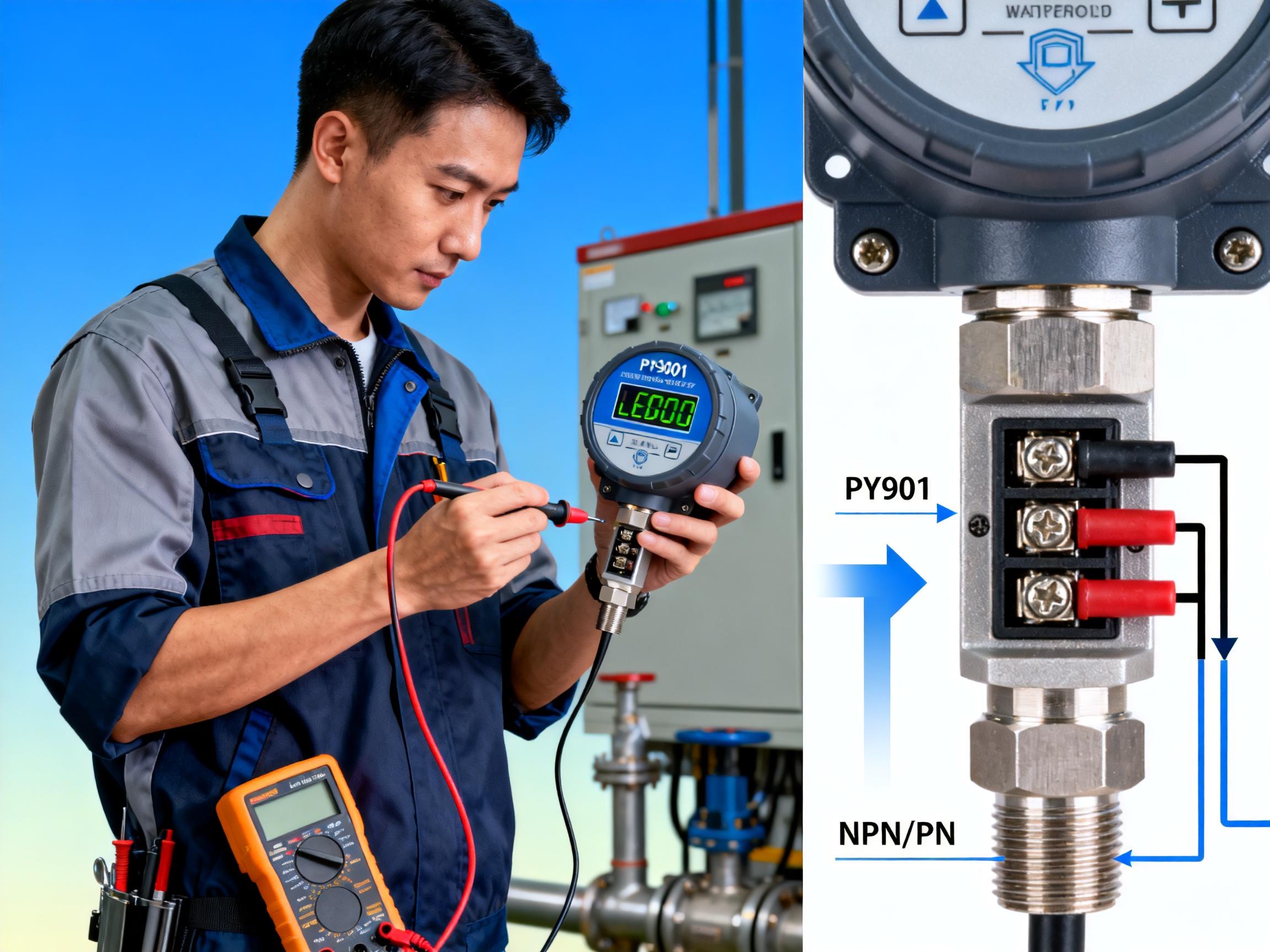 PY9001 Electronic Pressure Switch Working Principle Illustrated: Understand Intelligent Control Logic in 3 Minutes