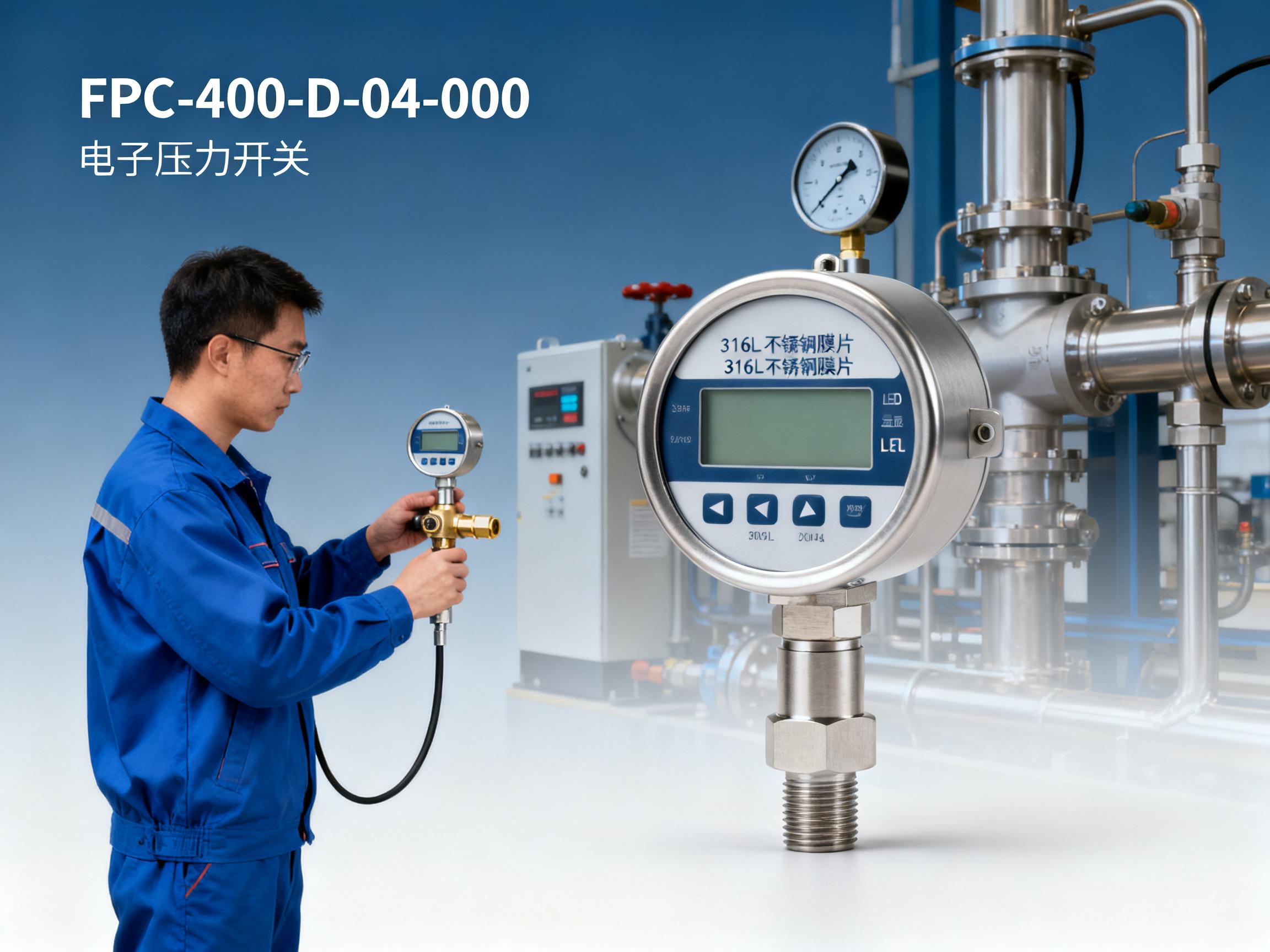 FPC-400-D-04-000 Electronic Pressure Switch Measurement Range Analysis, No More Confusion in Selection