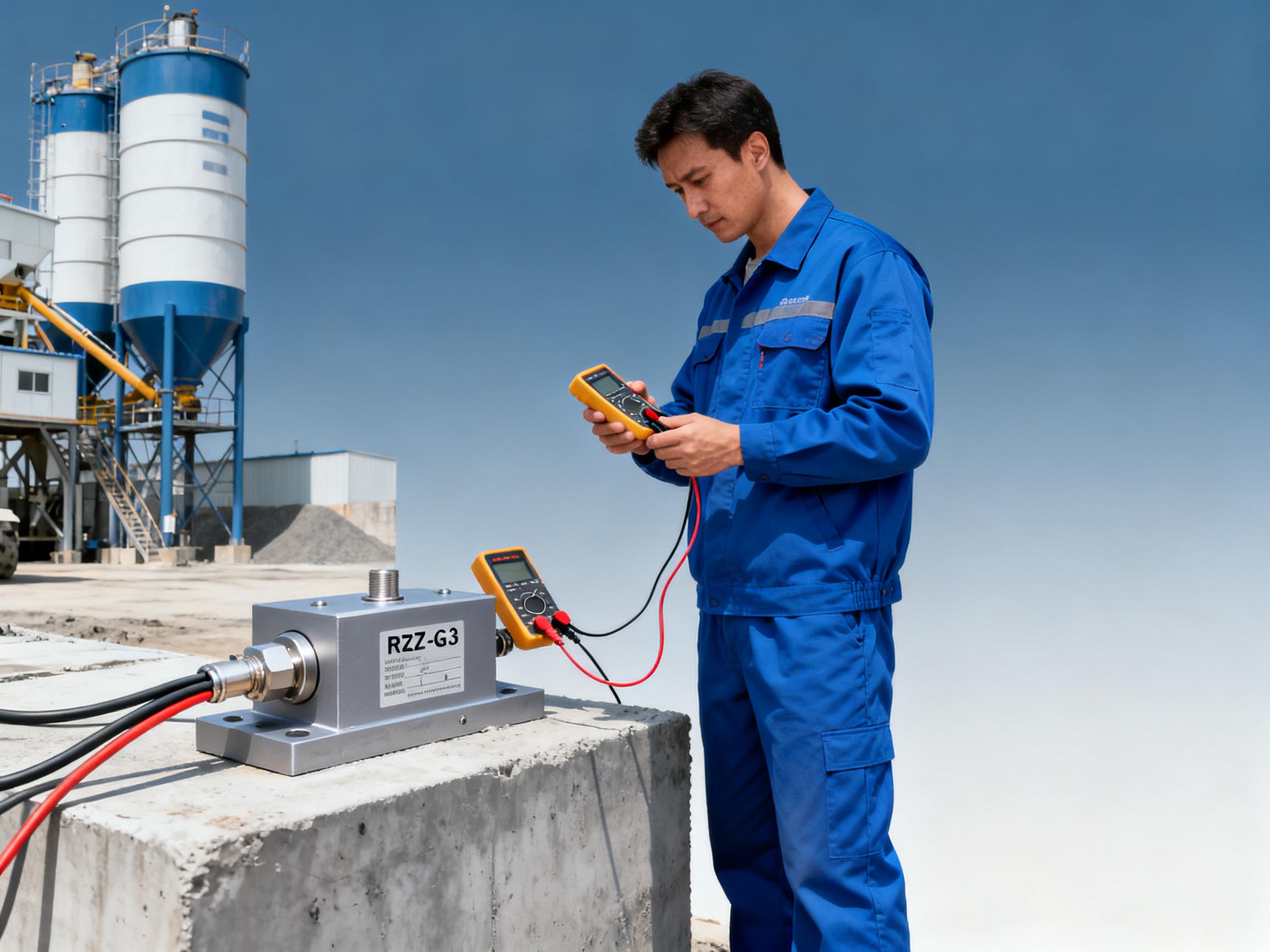 RSZ-G3 Load Cell Troubleshooting Manual: Quickly Resolve Inaccurate Force Measurement in Mixing Plants