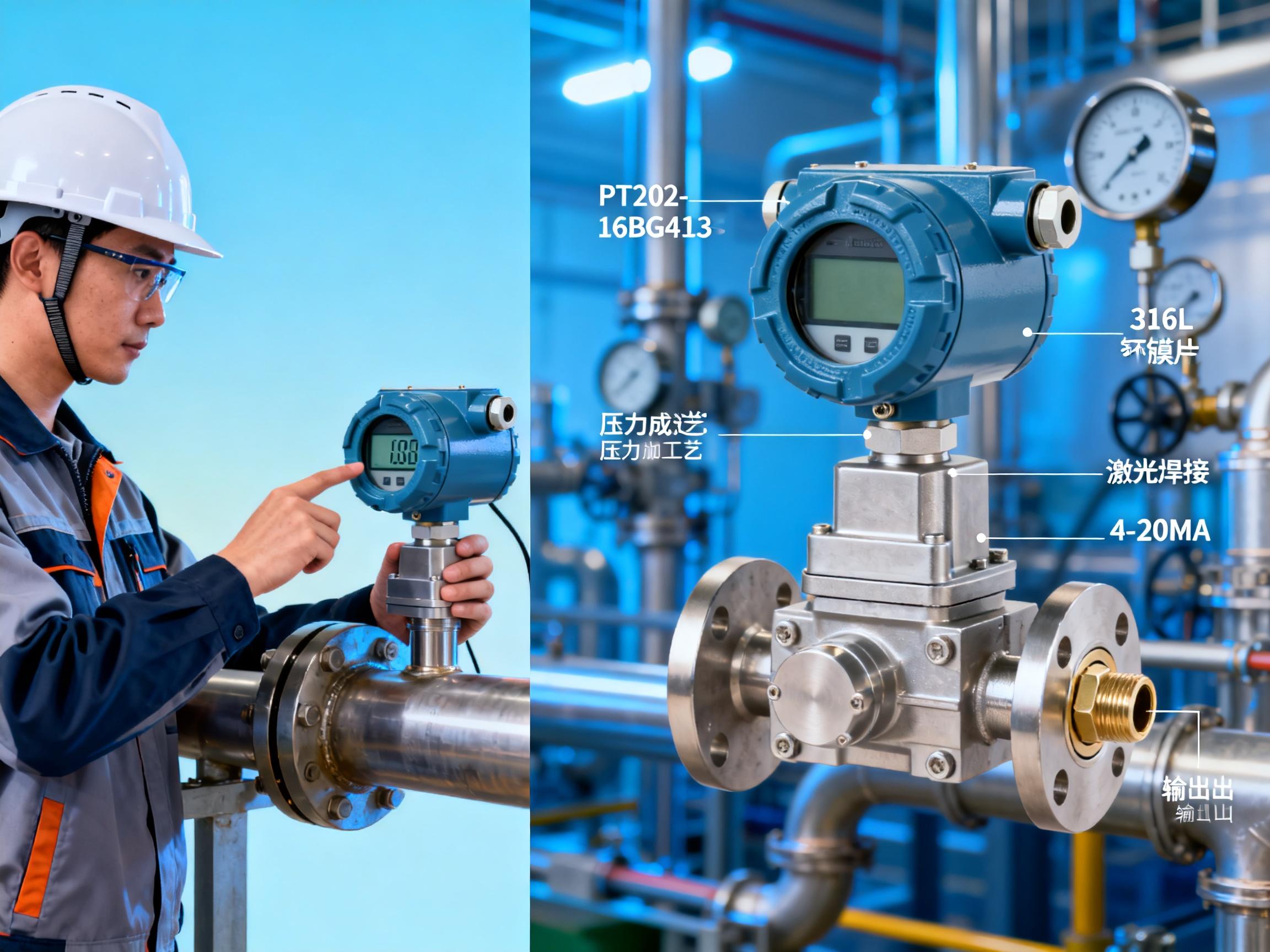 How to select the PT202-16BG4133 pressure transmitter? 5 key indicators to help you avoid procurement pitfalls