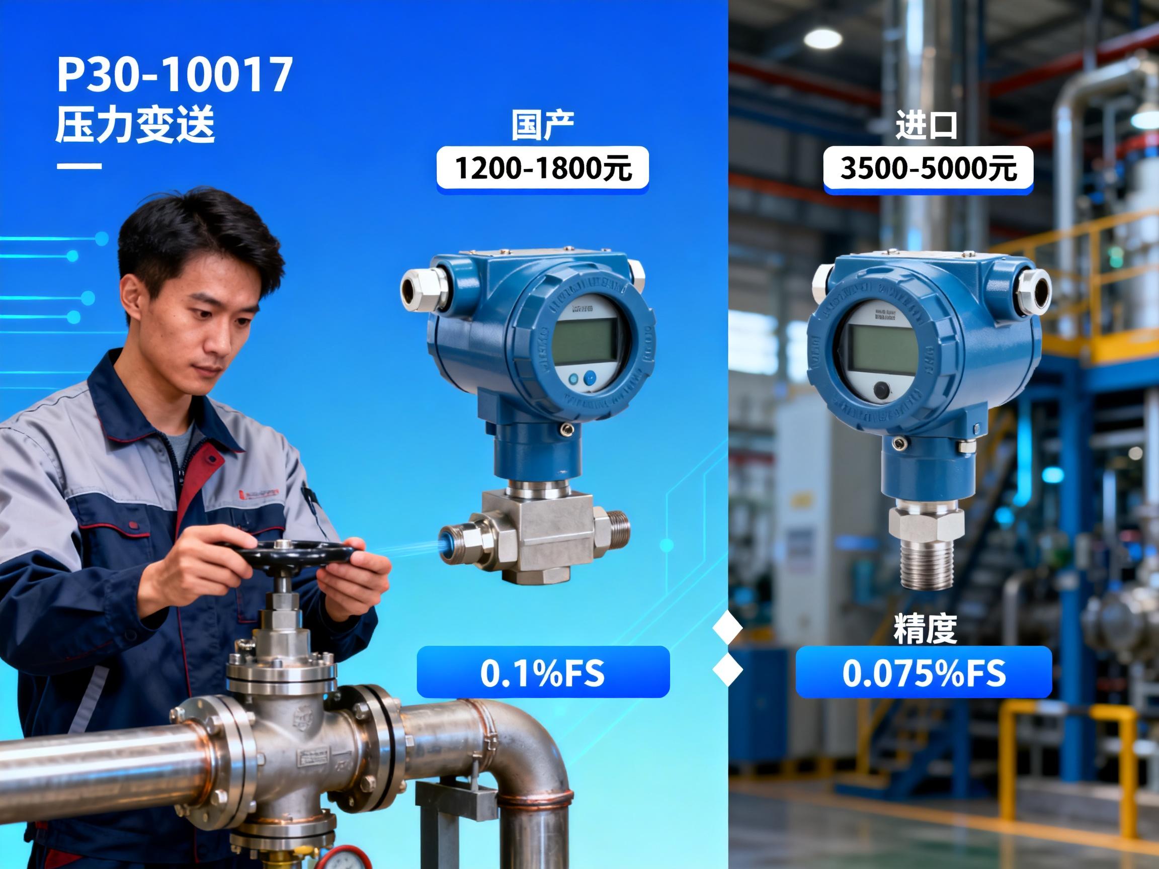 P30-10017 Pressure Transmitter Price Comparison: Where Are the Differences Between Domestic vs Imported?